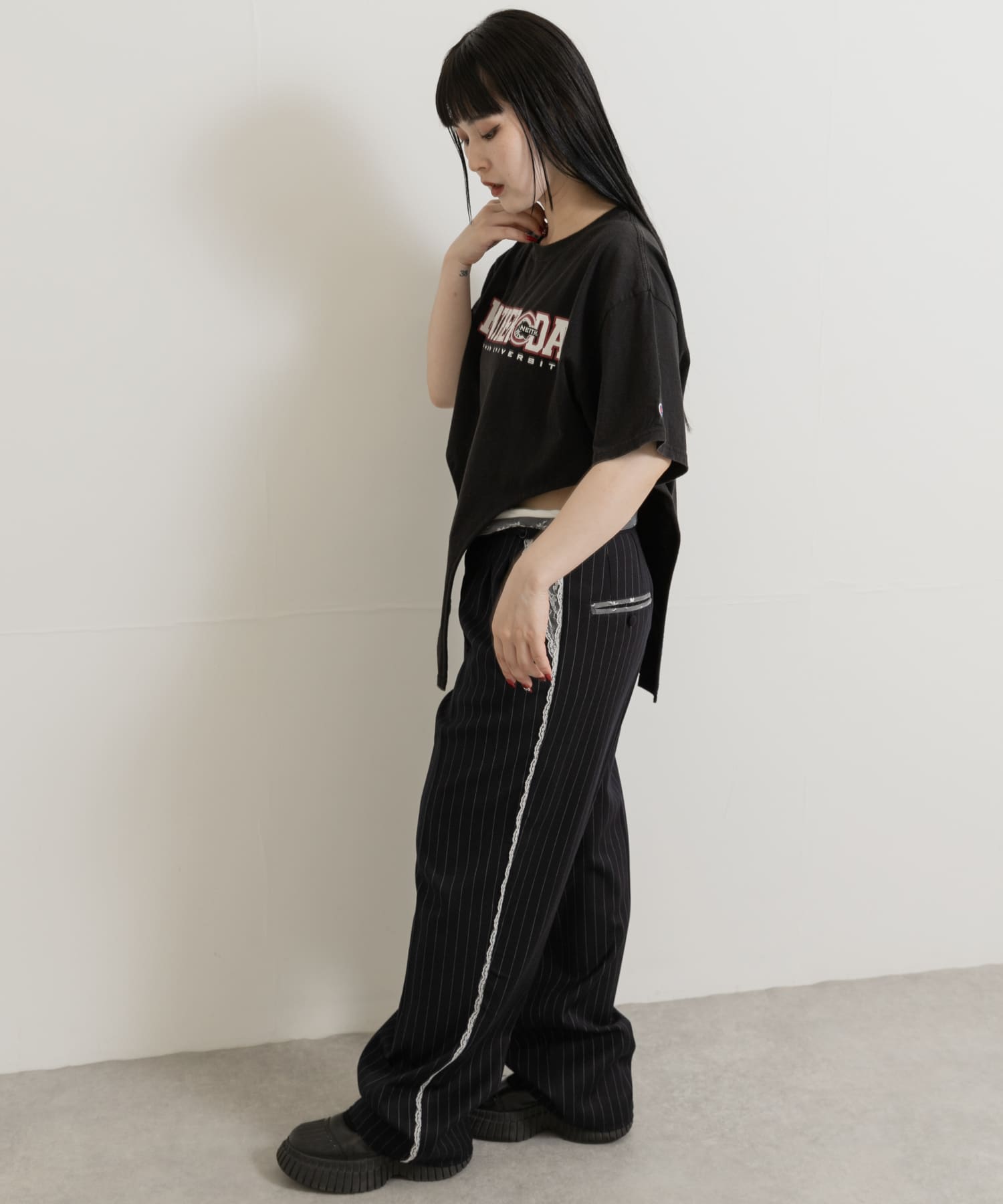 身長：156cm サイズ：one