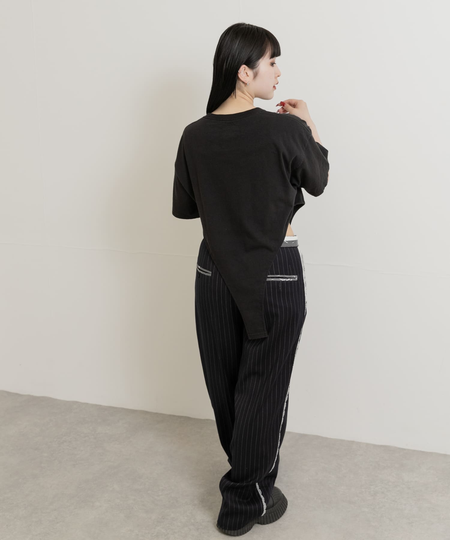 身長：156cm サイズ：one