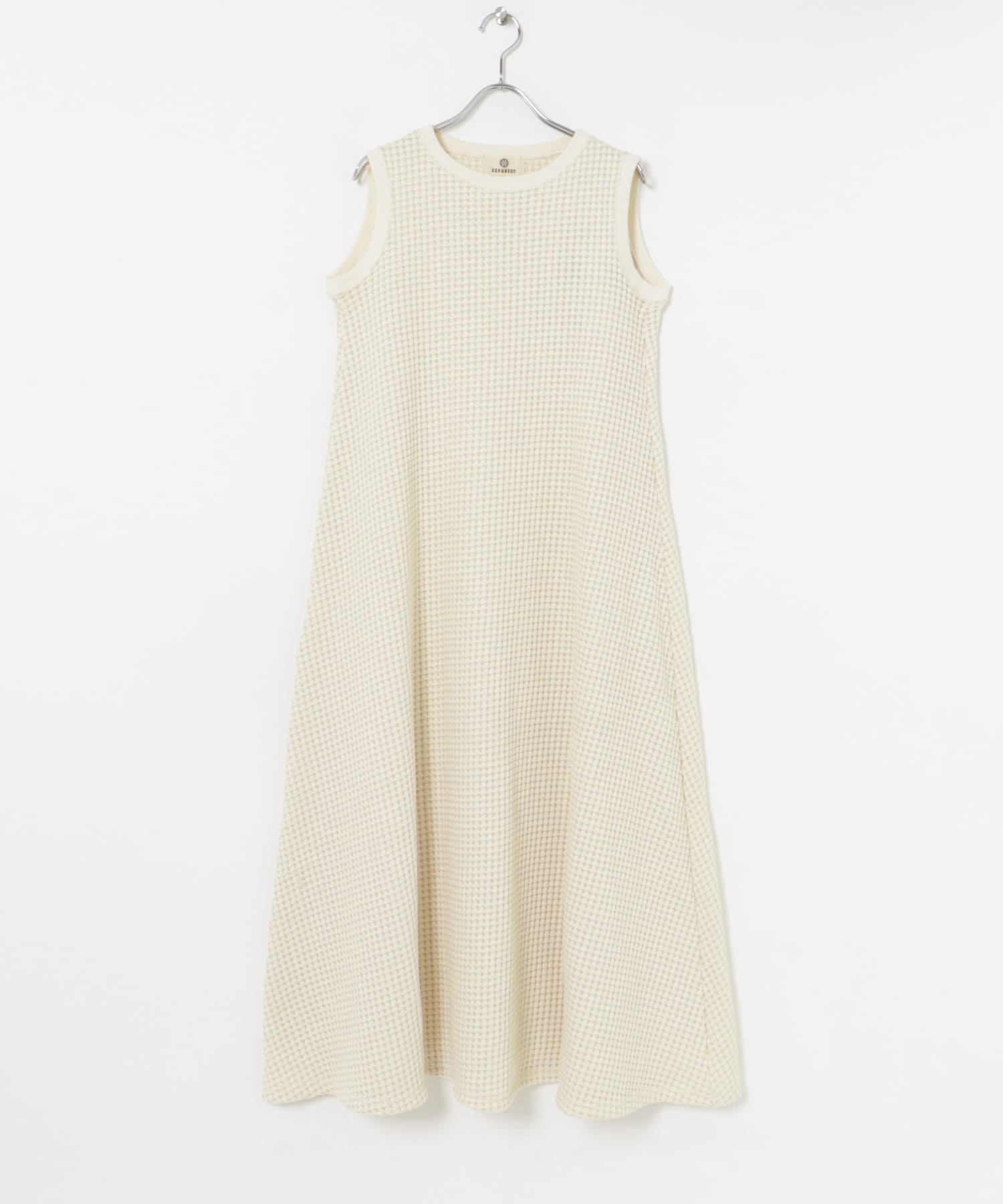 SEAGREEN　BIG WAFFLE ONE PIECE CREAM 1