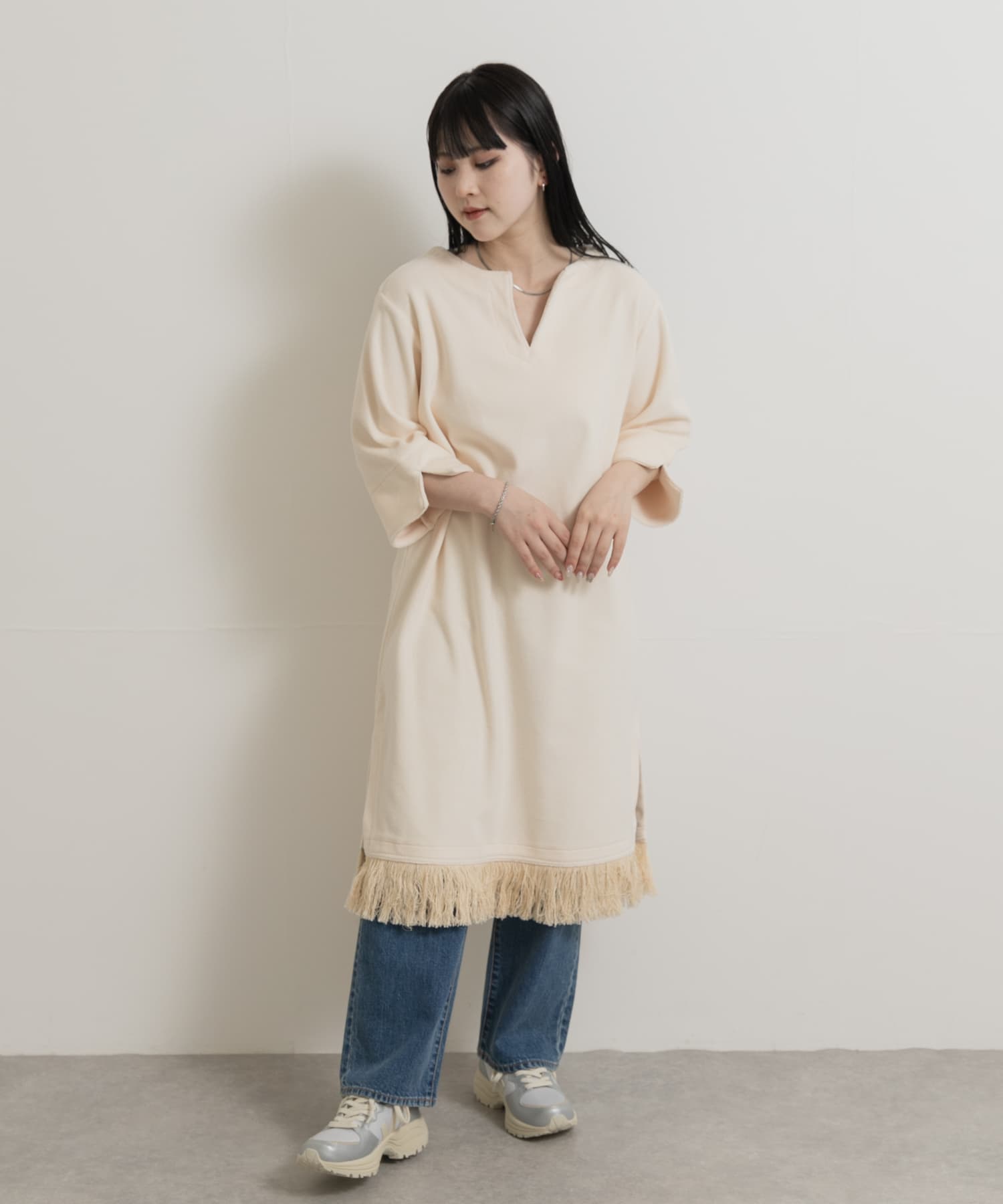 身長：156cm サイズ：2