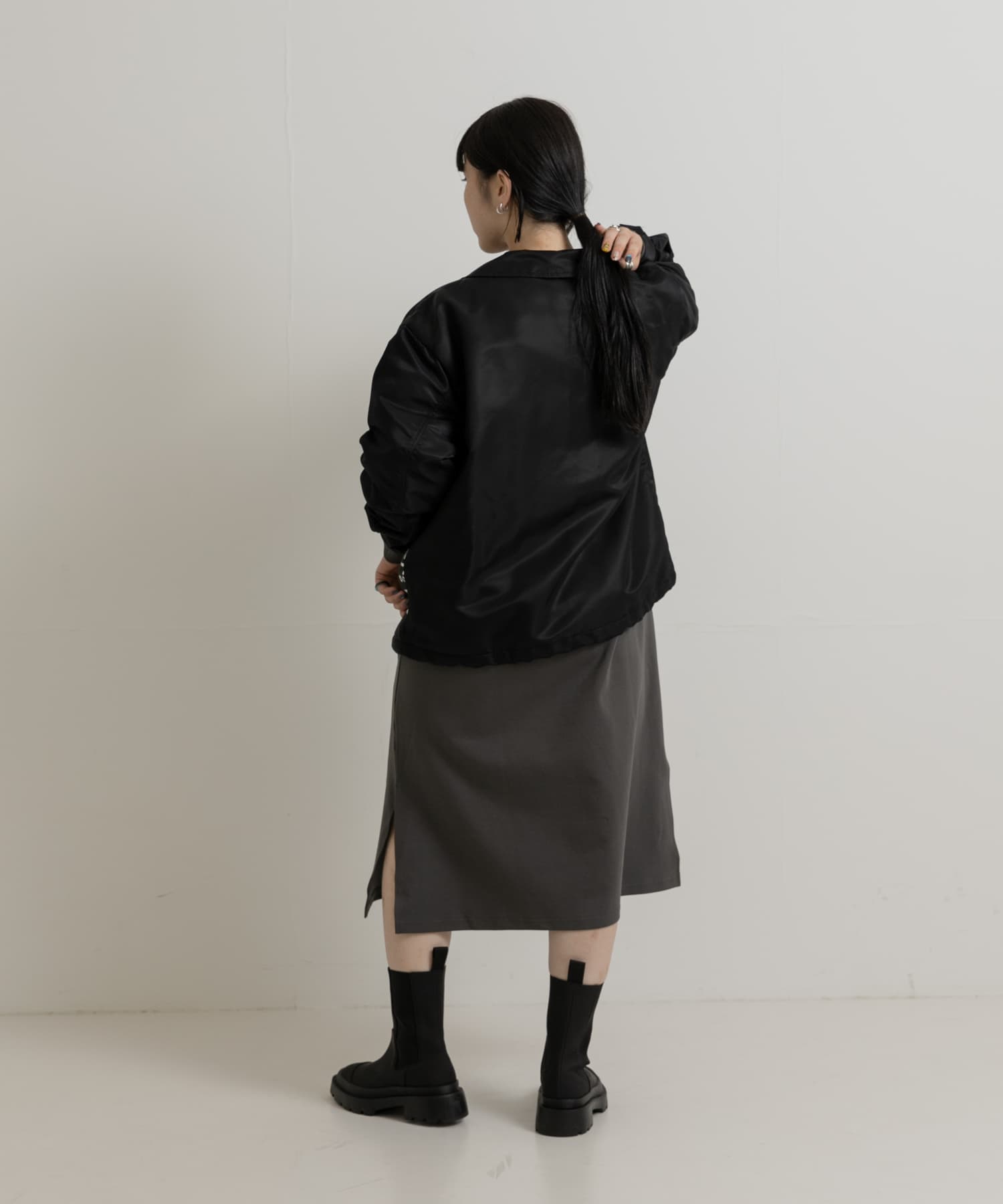 身長：156cm サイズ：M