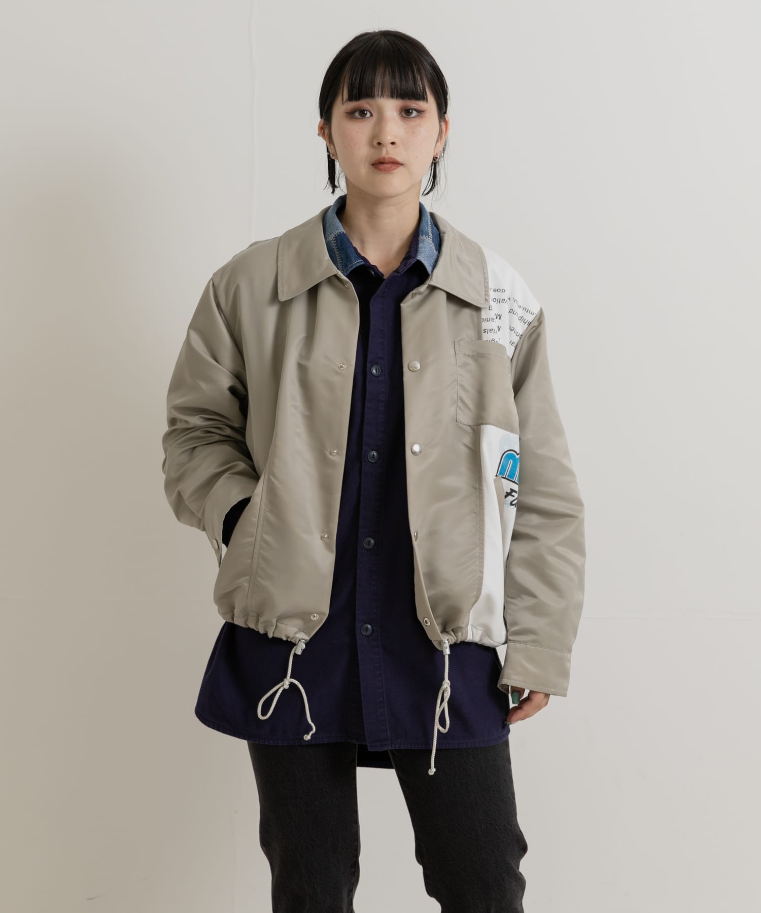 SREU　Coach jacket GRAY1 M