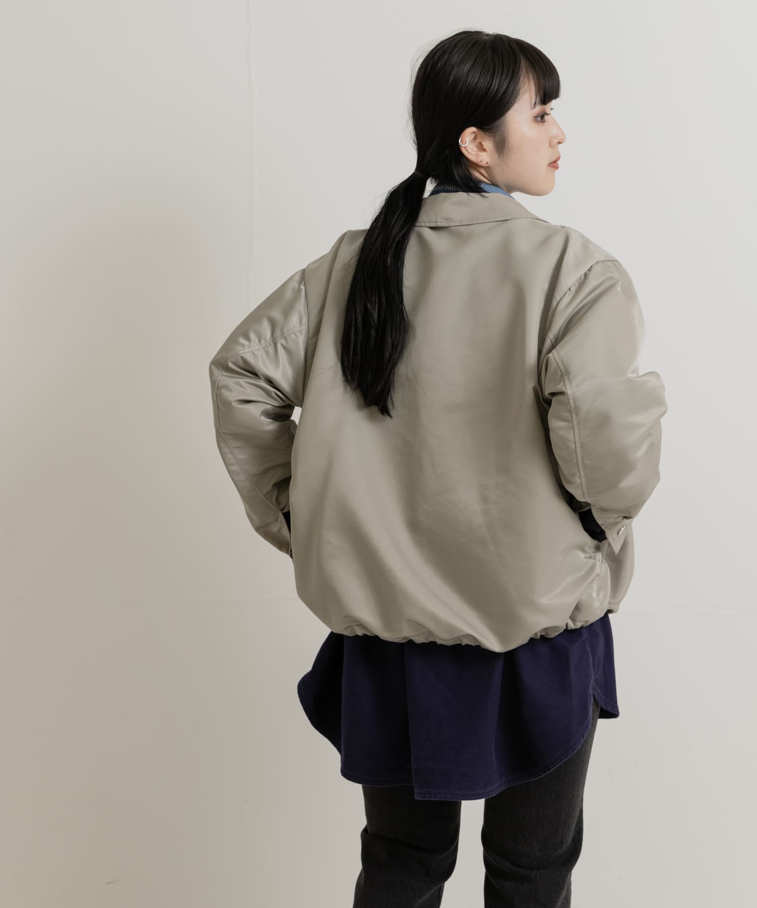 SREU　Coach jacket GRAY1 M