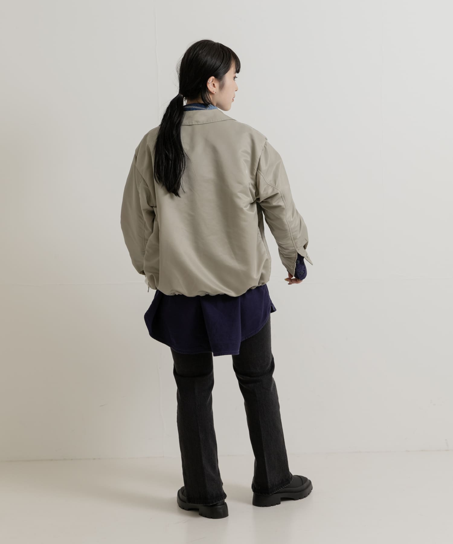 SREU　Coach jacket GRAY1 M
