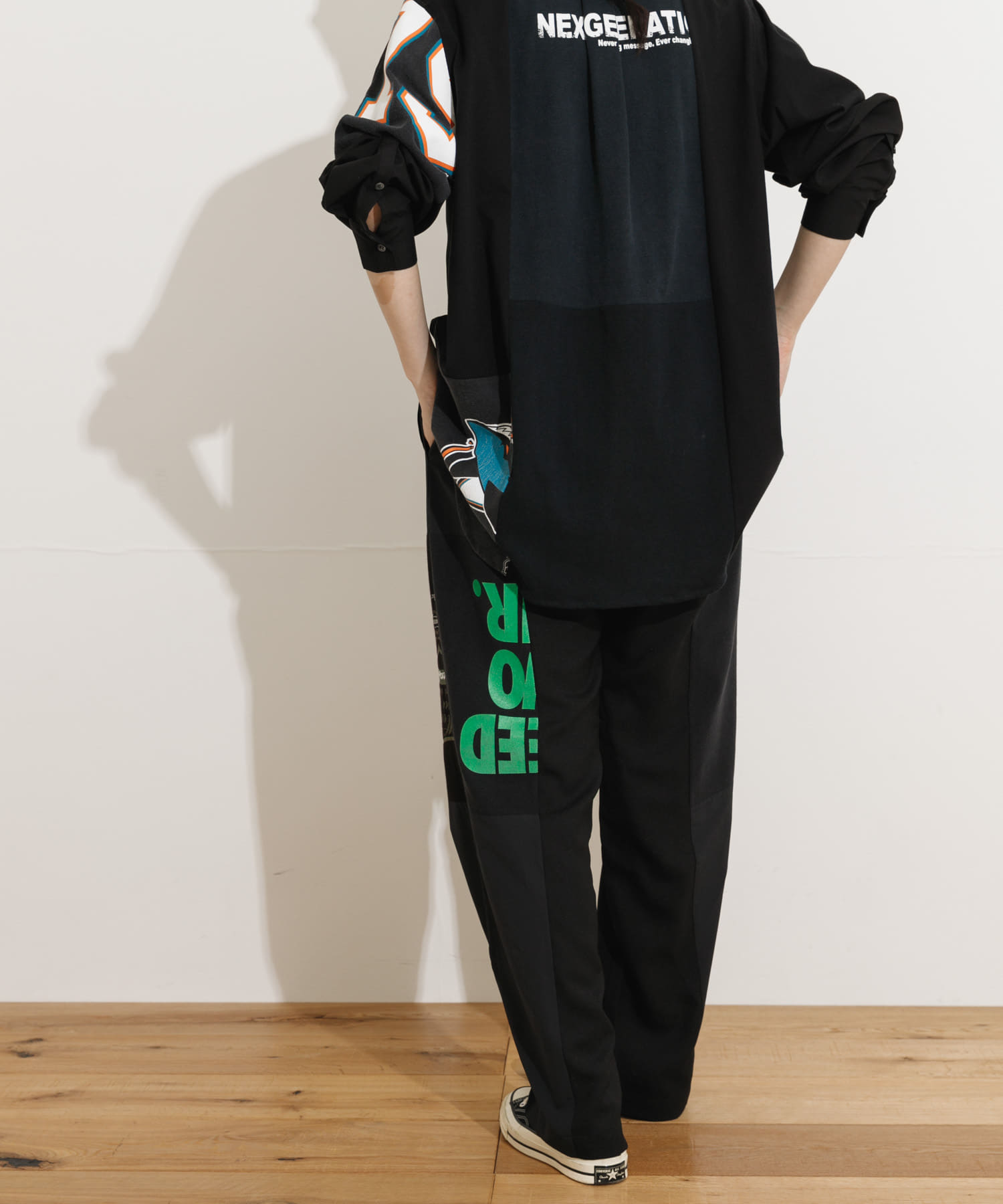 身長：166cm サイズ：L