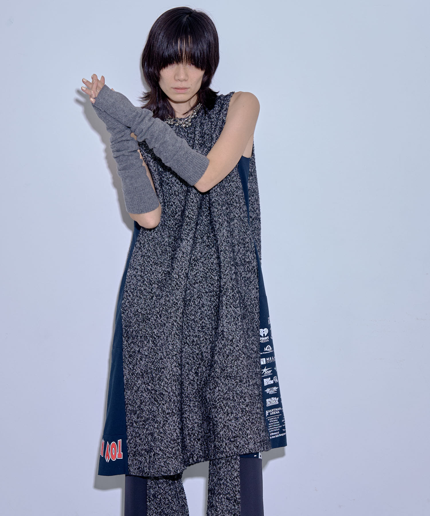SREU　Recycle Wool Dress