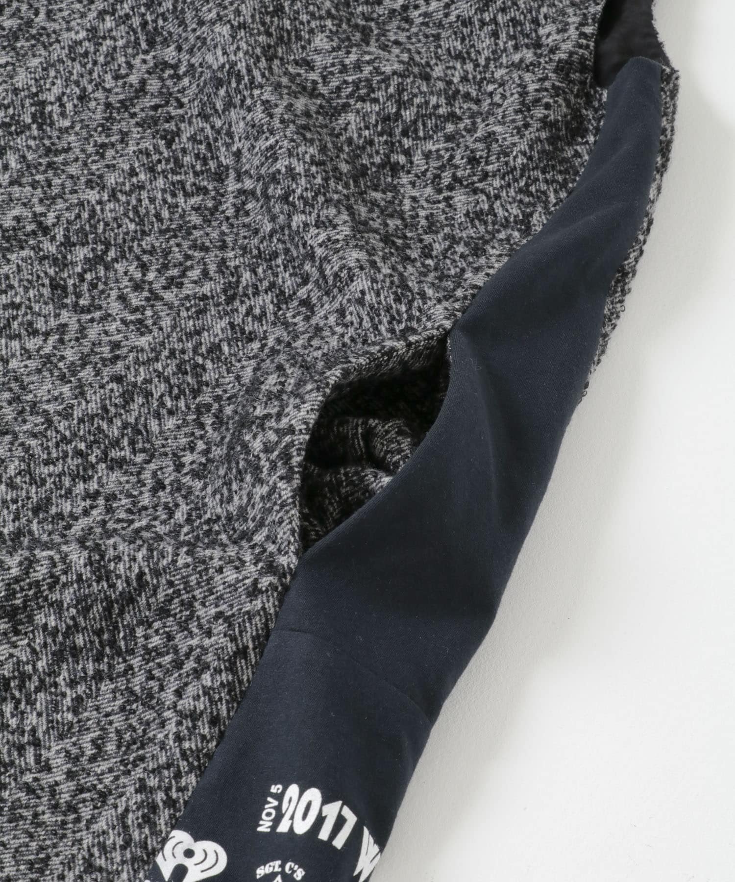 SREU　Recycle Wool Dress BLACK M