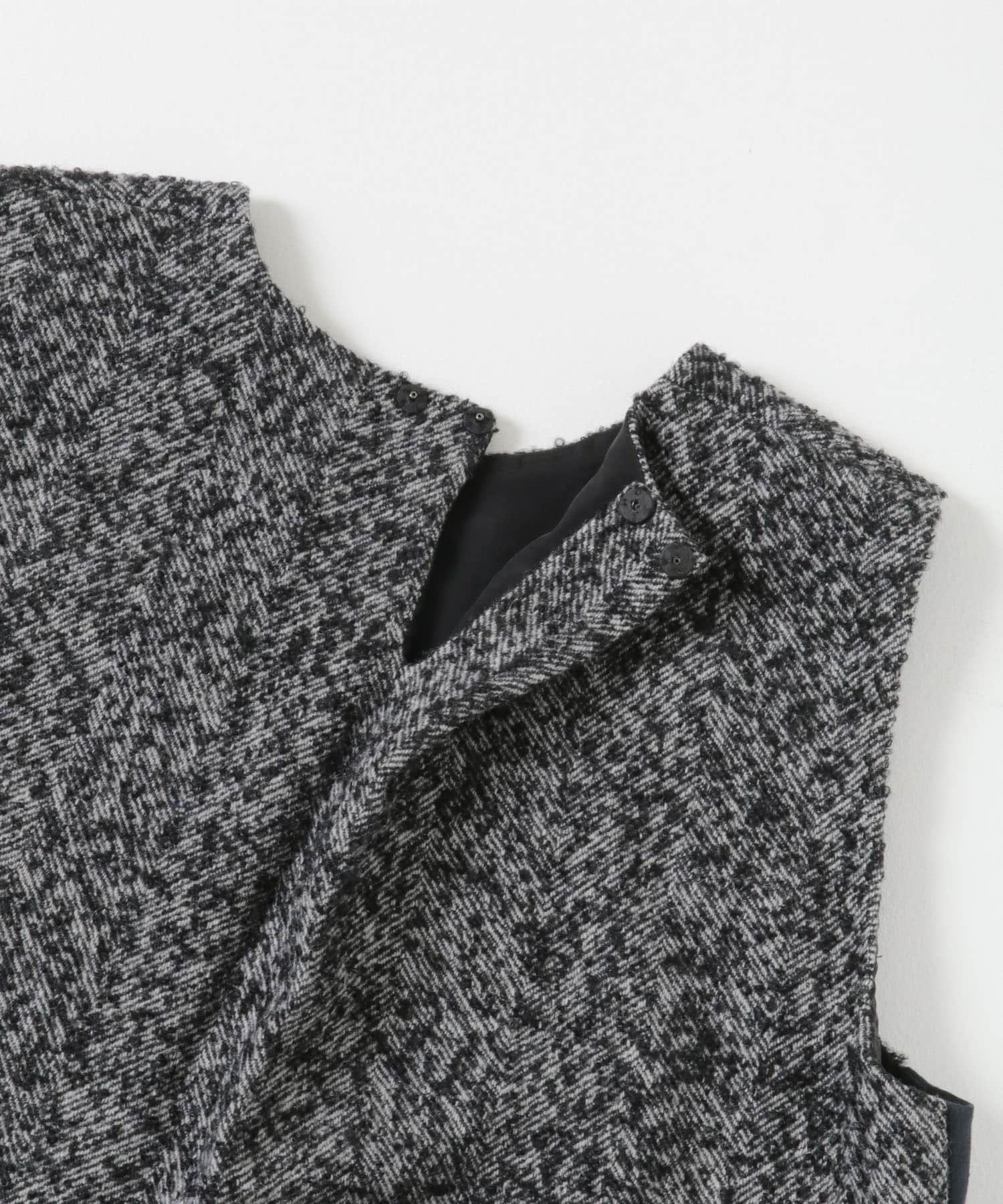 SREU　Recycle Wool Dress BLACK M