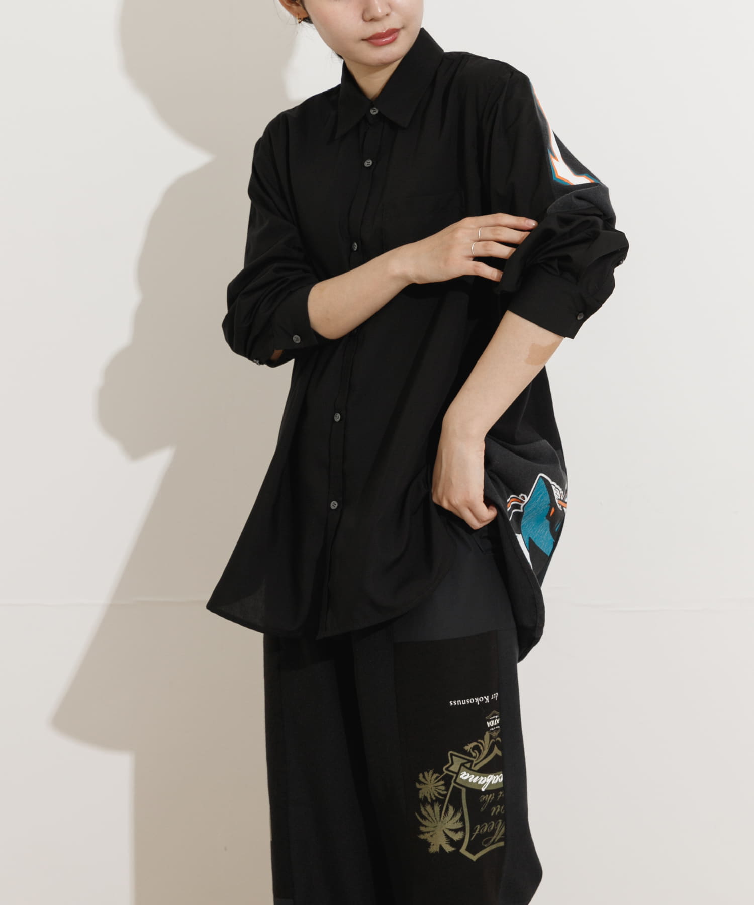 SREU　Patch Work Shirt