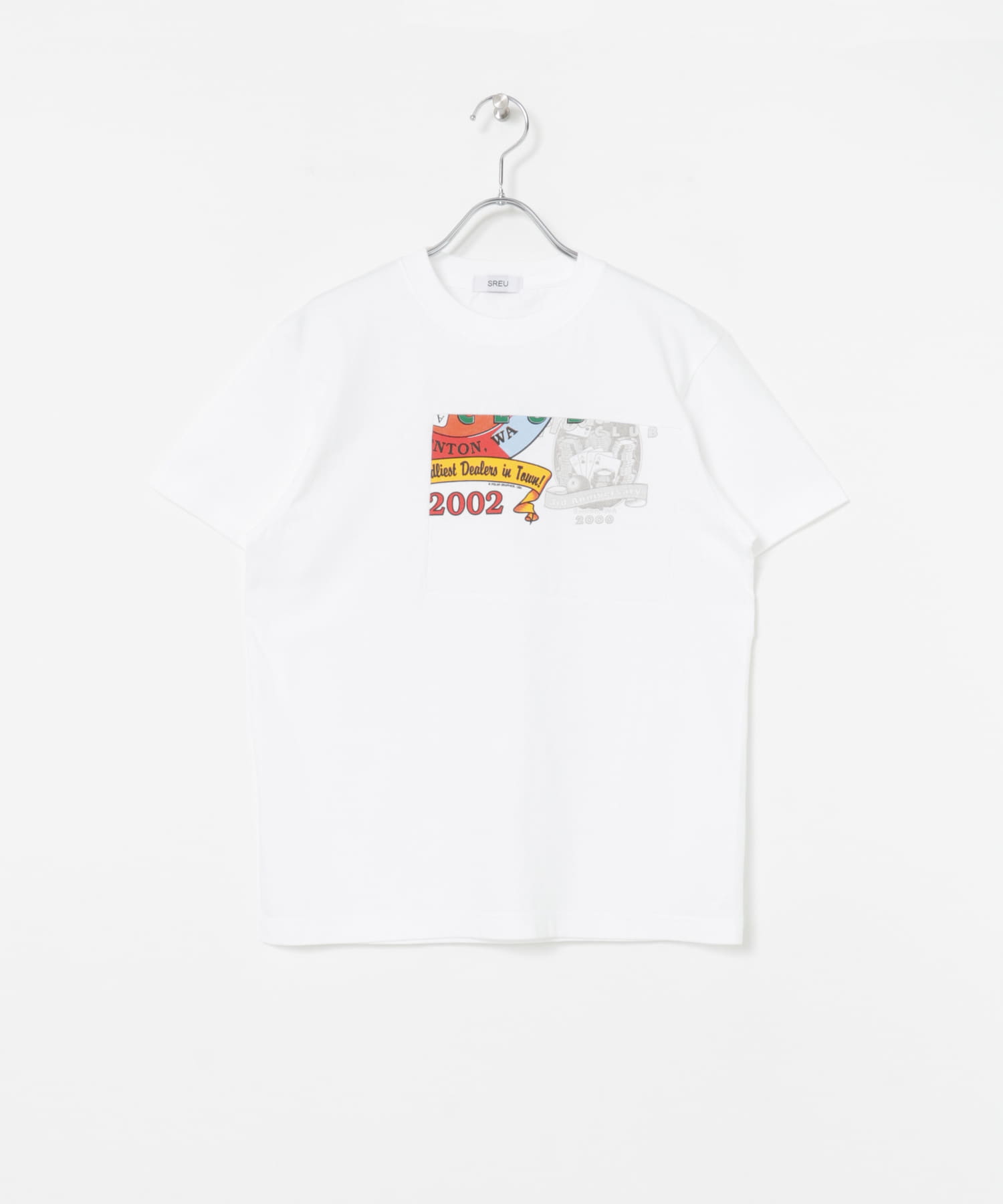 SREU　Framed T-shirts White2 0