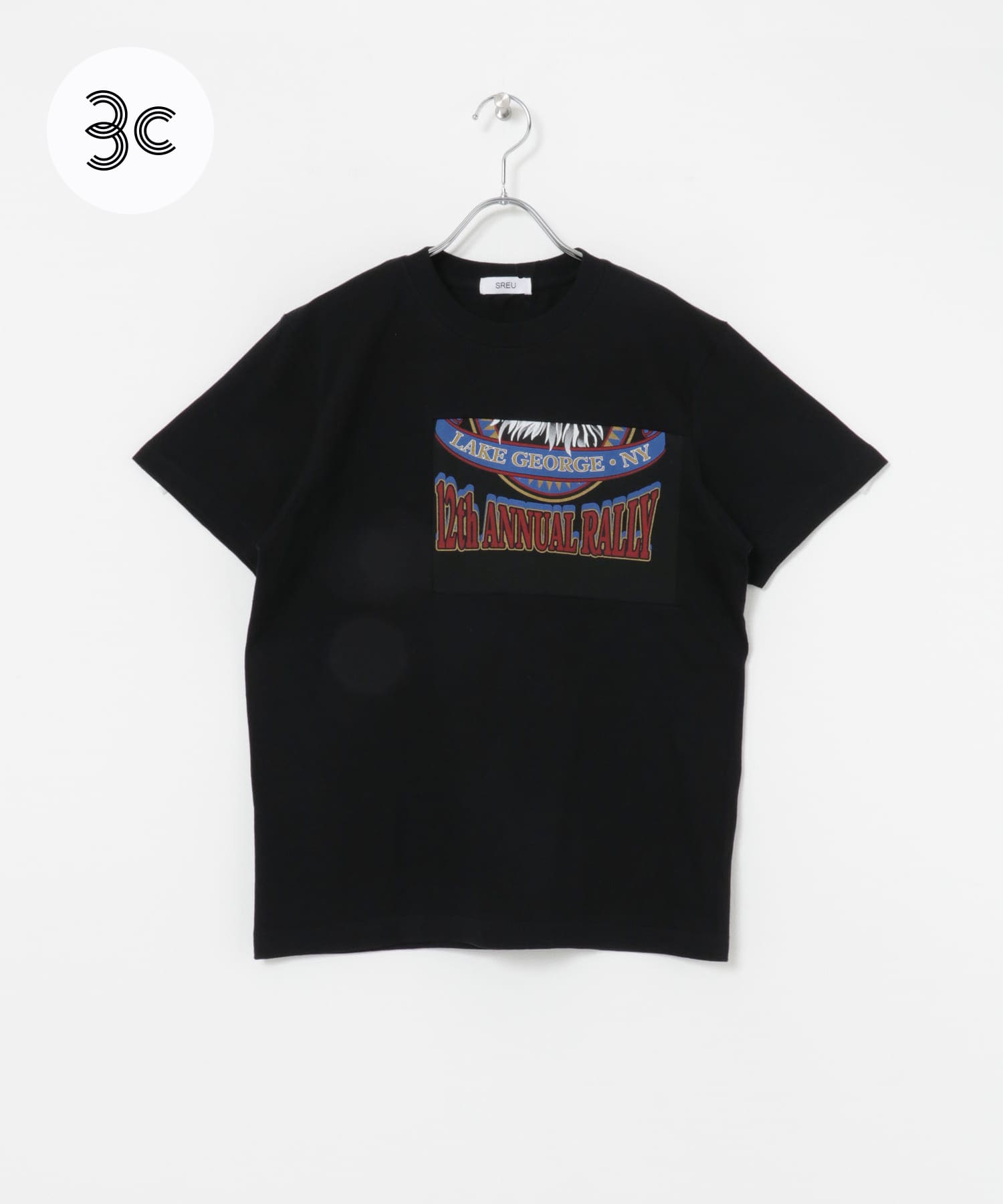 SREU　Framed T-shirts Black1 0