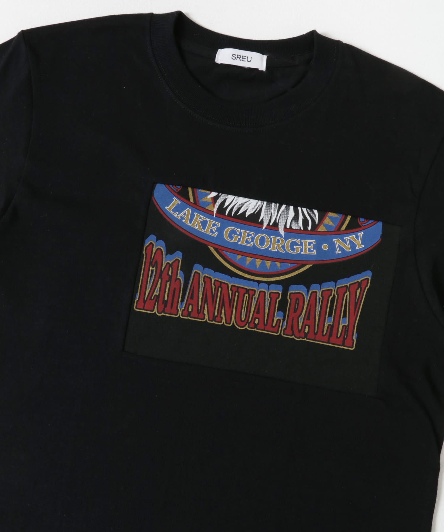 SREU　Framed T-shirts Black1 0