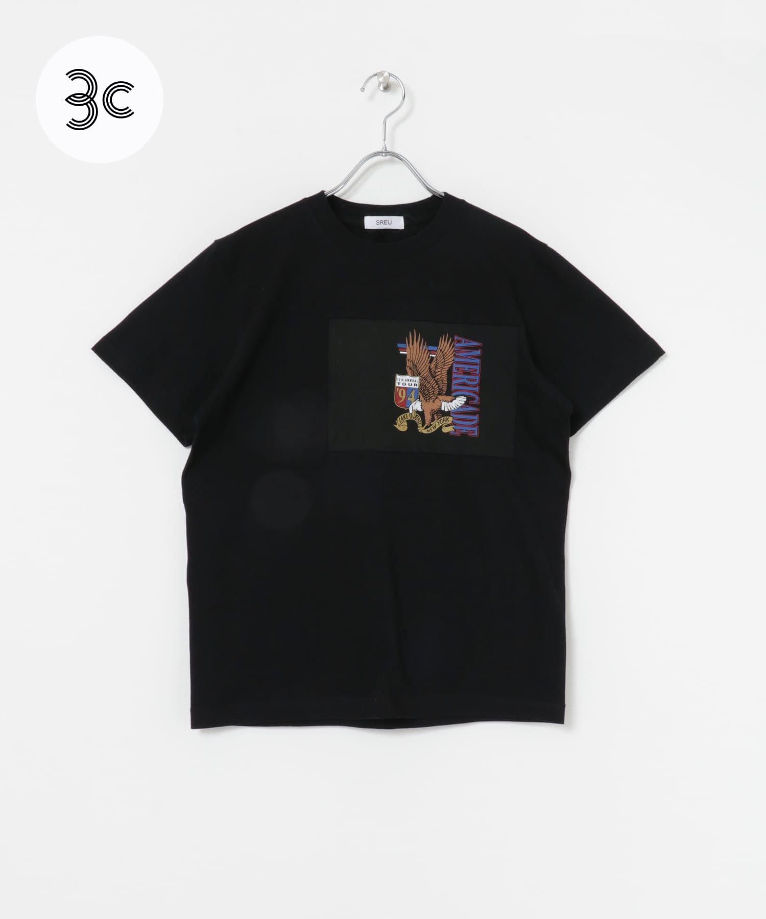 SREU　Framed T-shirts Black2 0