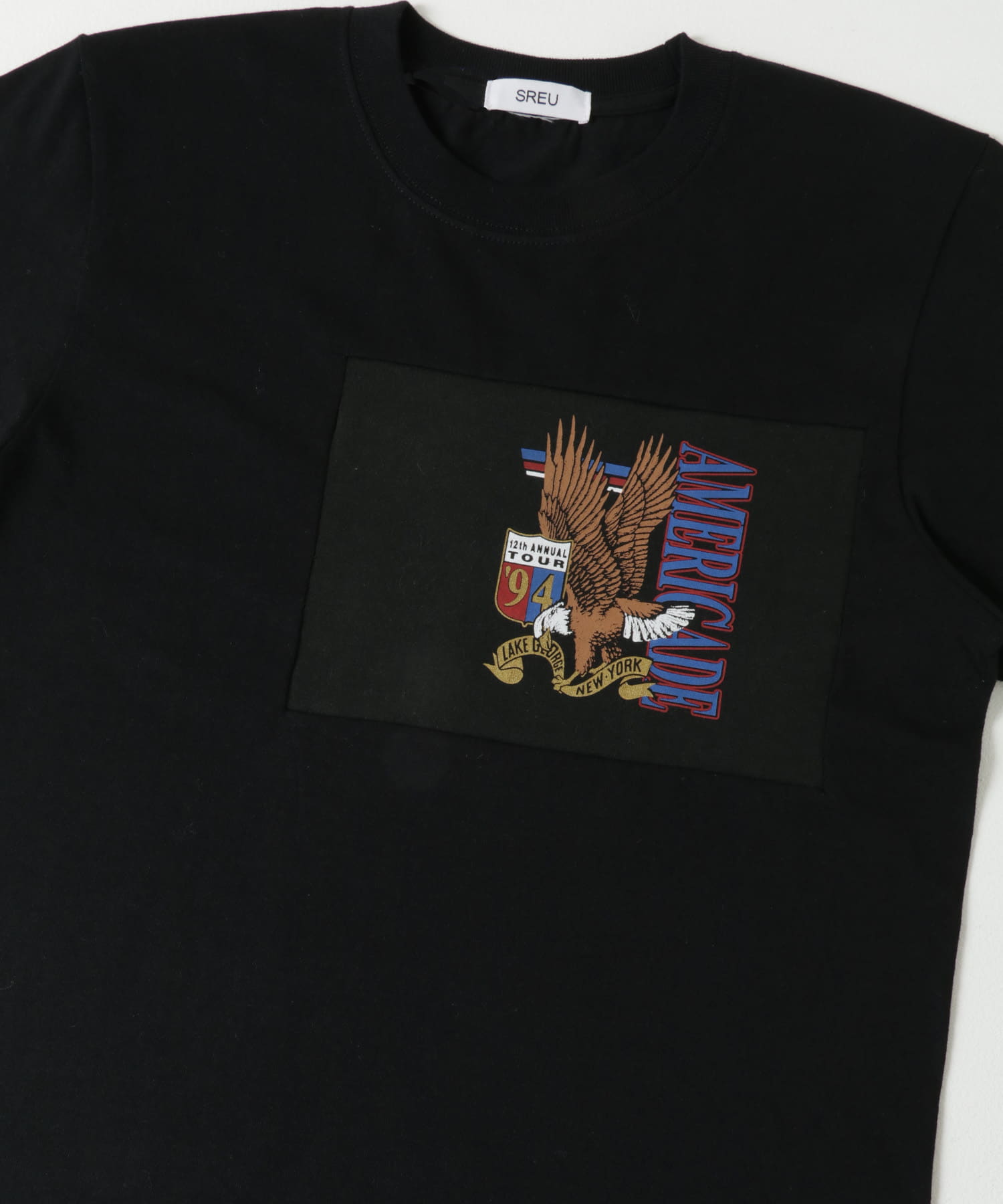 SREU　Framed T-shirts Black2 0