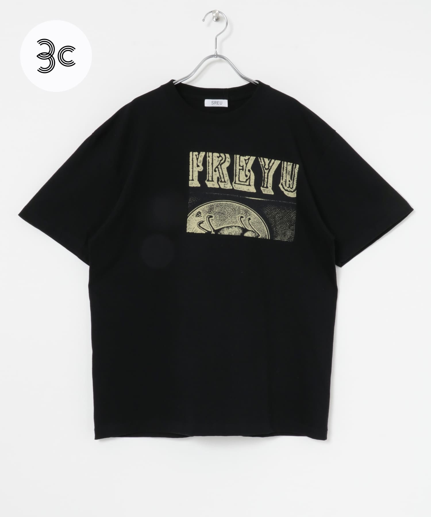 SREU　Framed T-shirts Black3 3