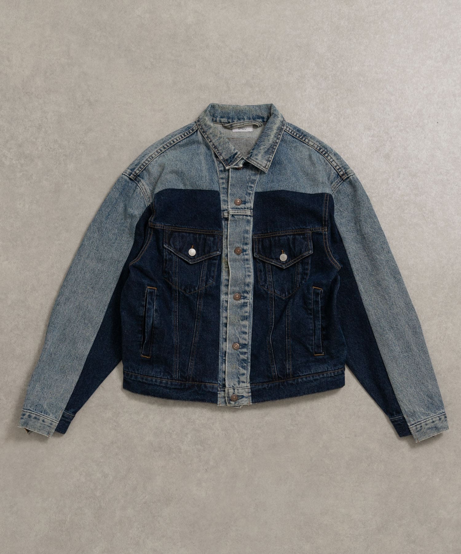 SREU　Transposed Denim Jacket 01 PALxBL1 3