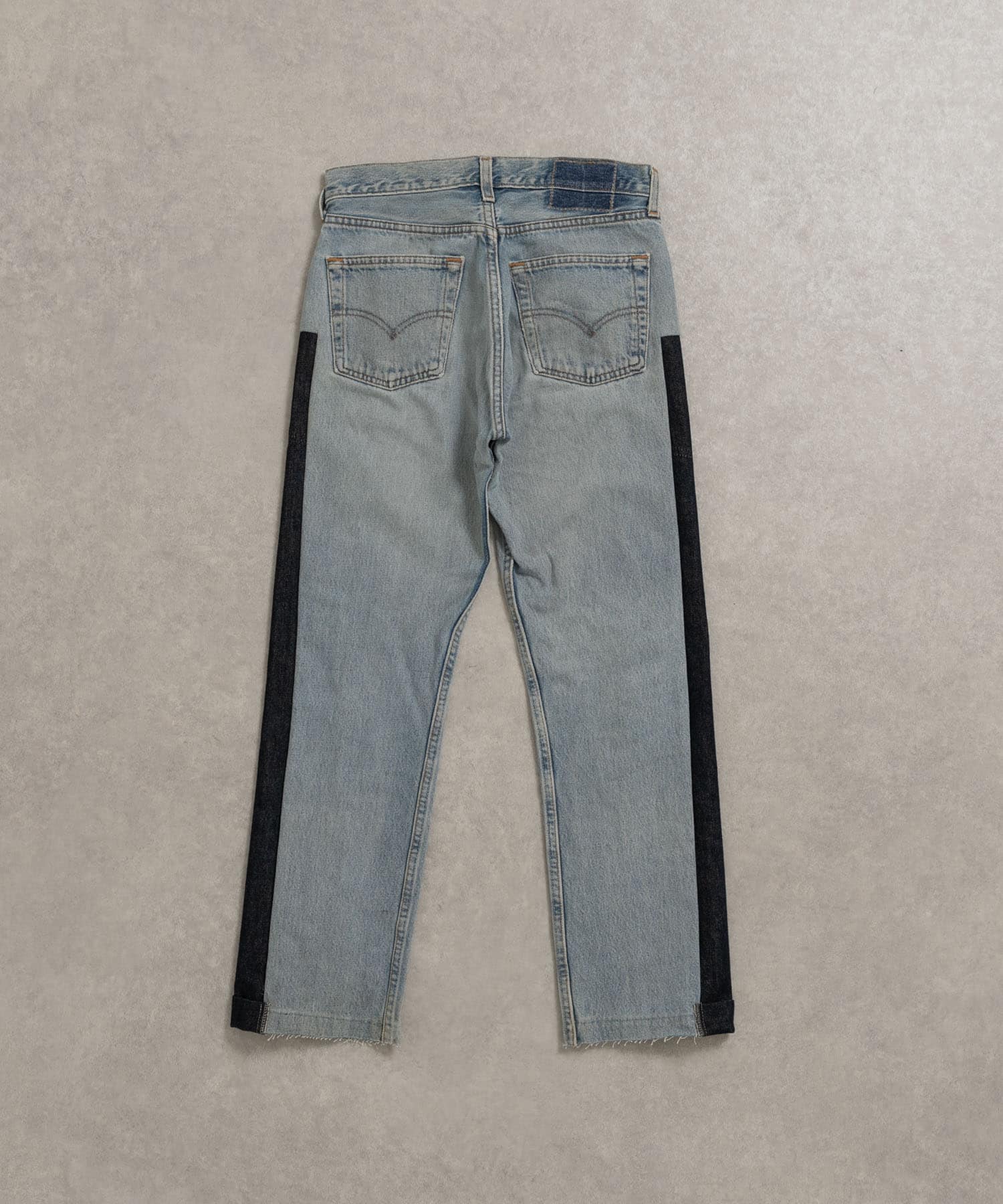SREU　SREU-Transposed Denim Pants PALxBL1 1