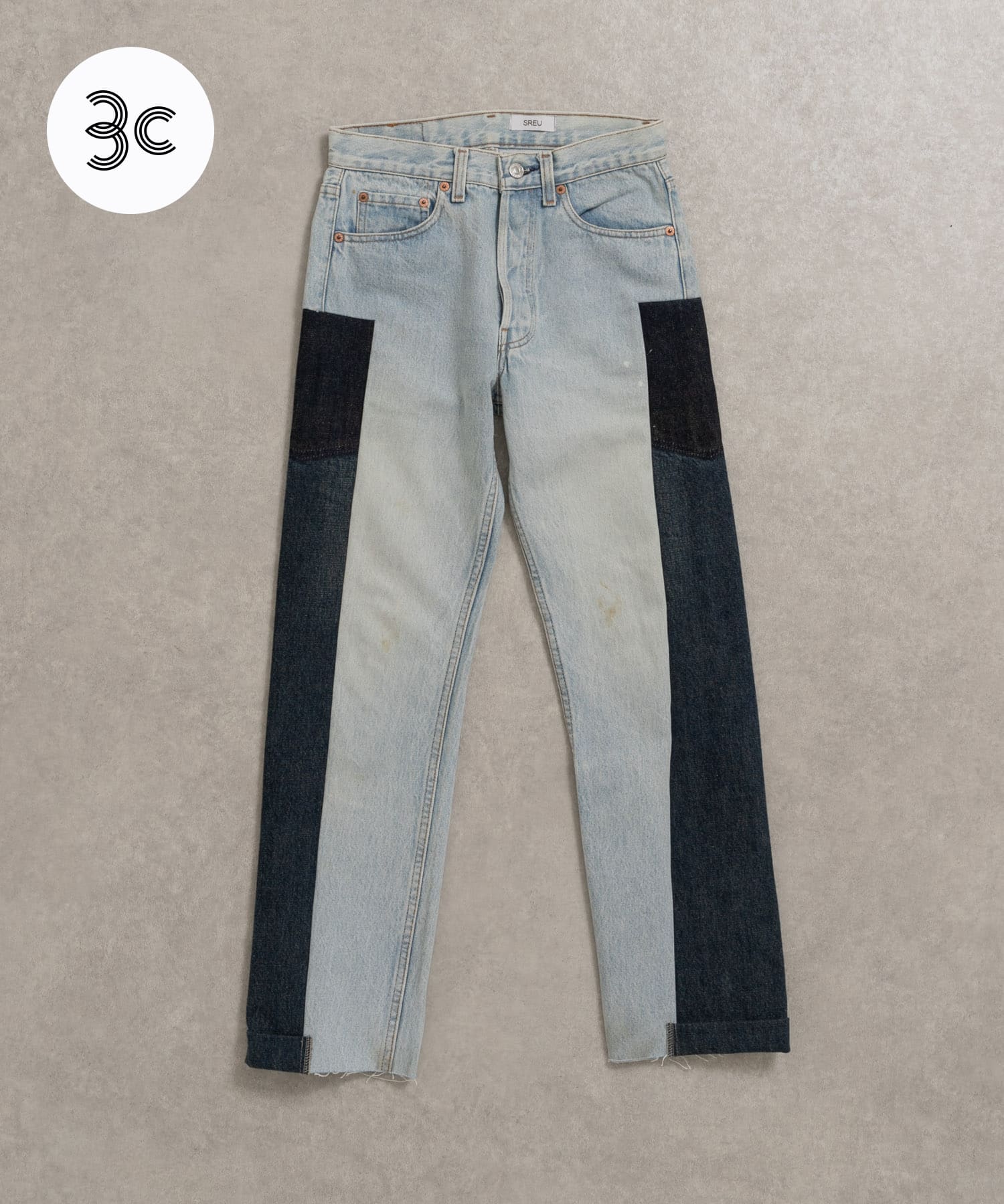 SREU　SREU-Transposed Denim Pants