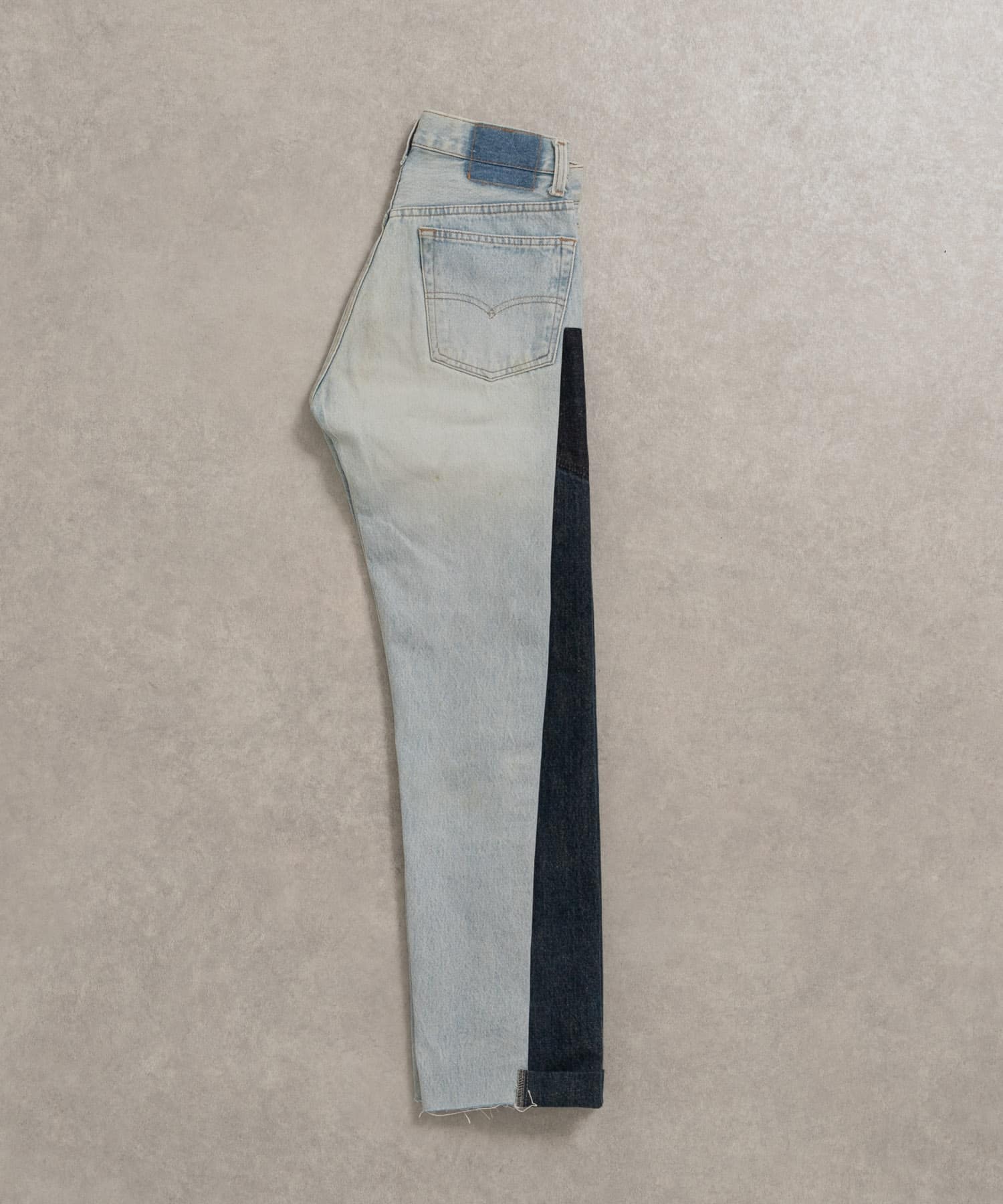 SREU　SREU-Transposed Denim Pants PALxBL2 1