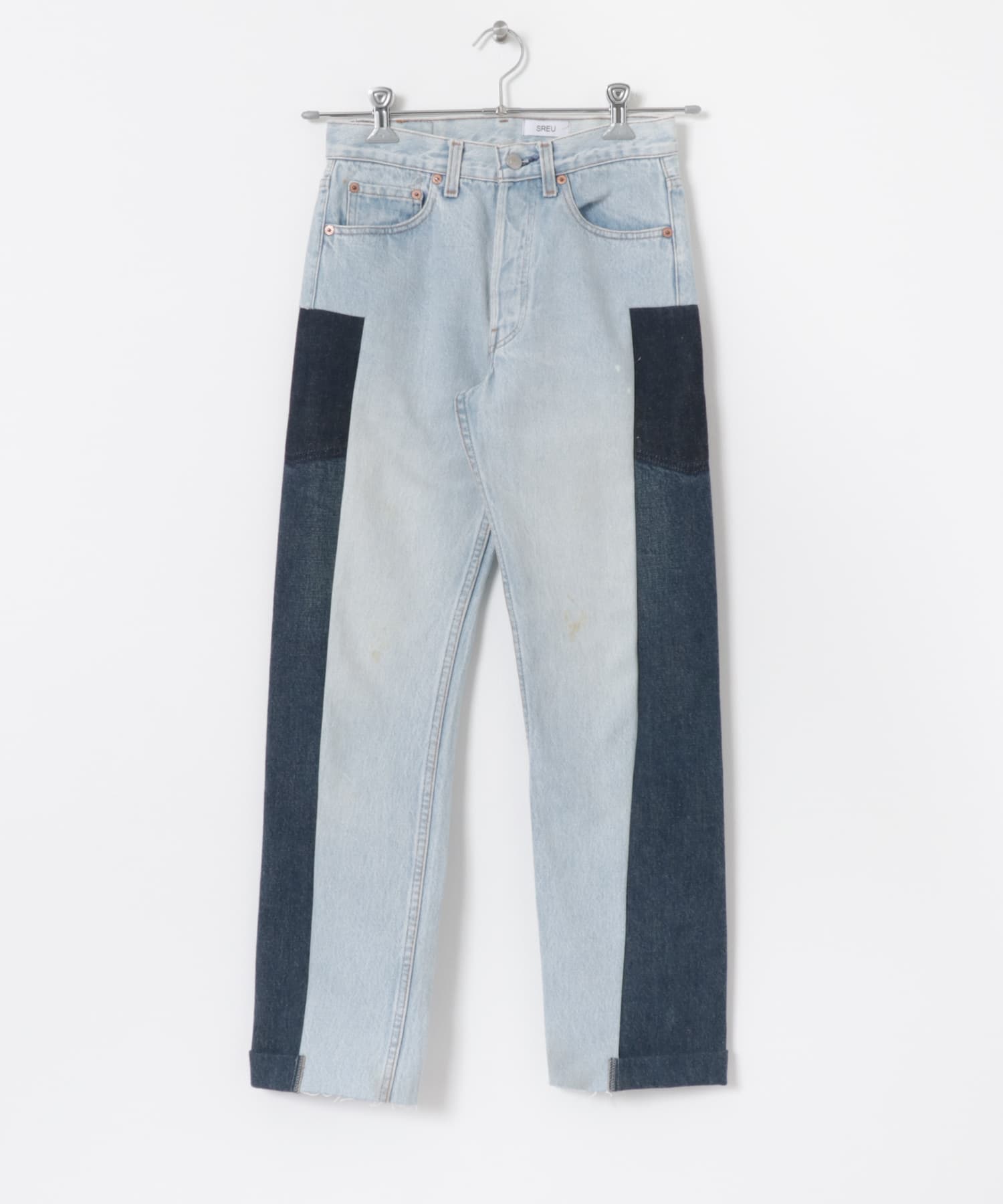 SREU　SREU-Transposed Denim Pants PALxBL2 1