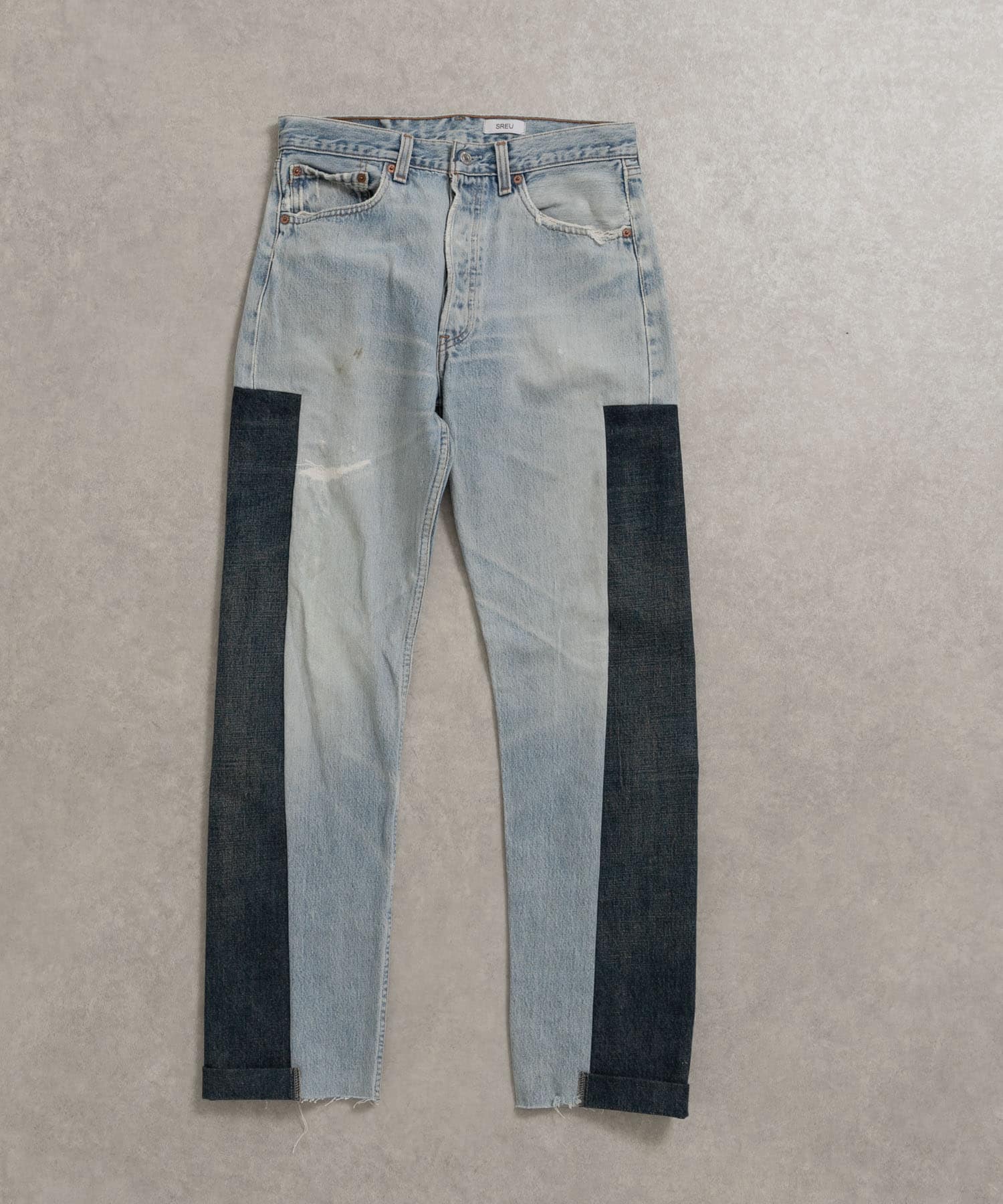 SREU　SREU-Transposed Denim Pants PALxBL3 3