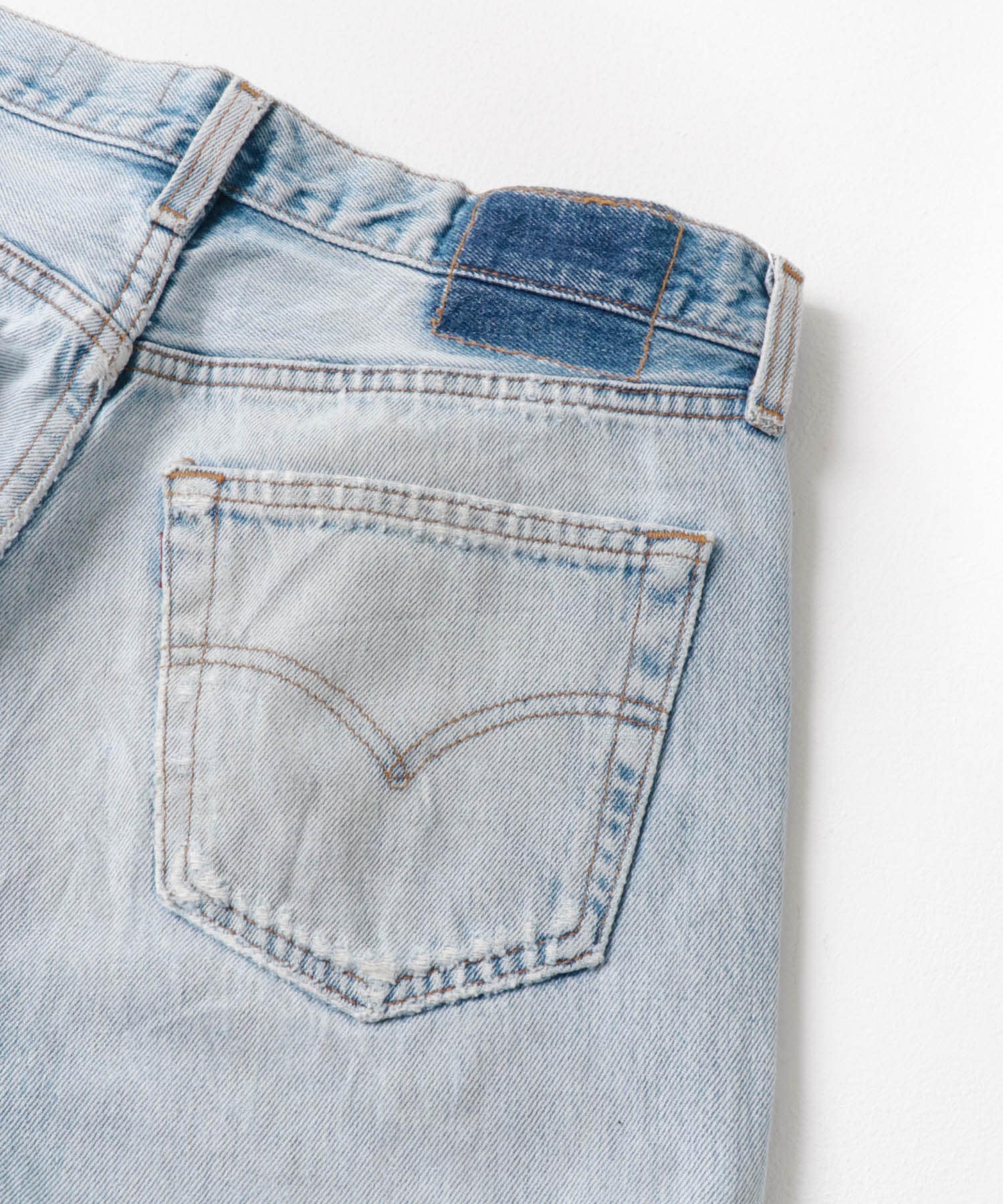 SREU　SREU-Transposed Denim Pants PALxBL3 3
