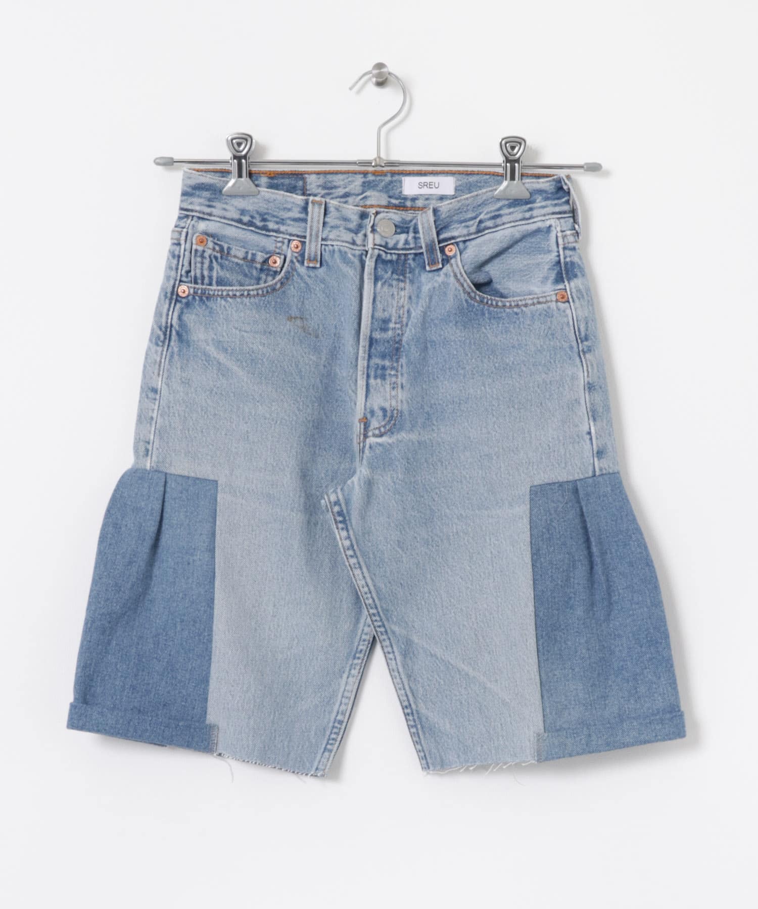 SREU　Transposed Denim Short Pants PALxBL2 1