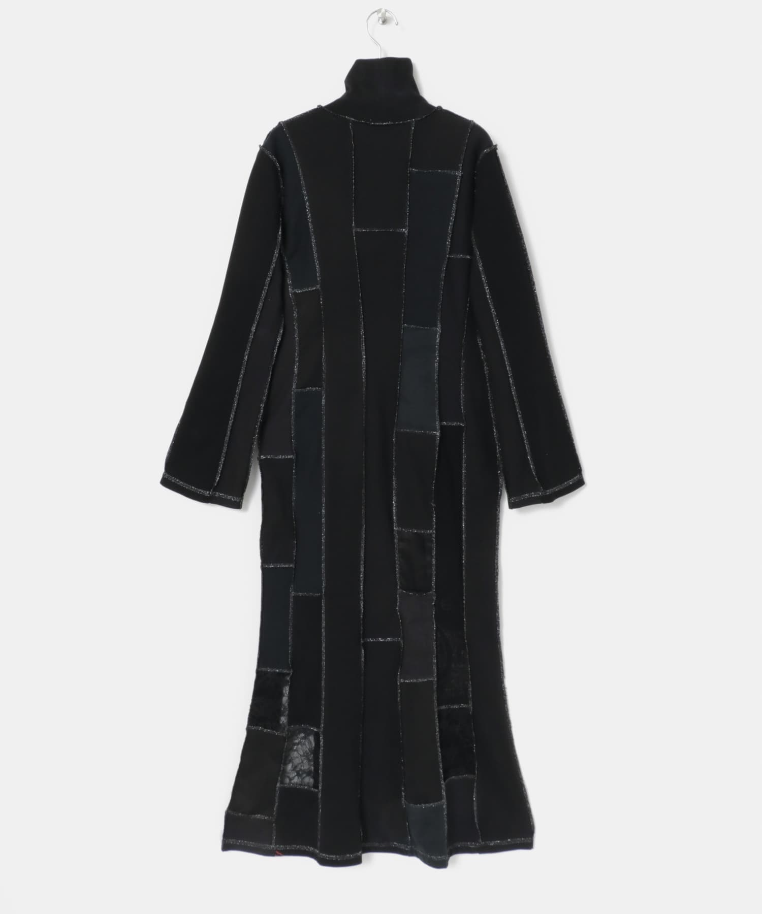 SREU　リバーシブルハイネックワンピース BLACK1 M