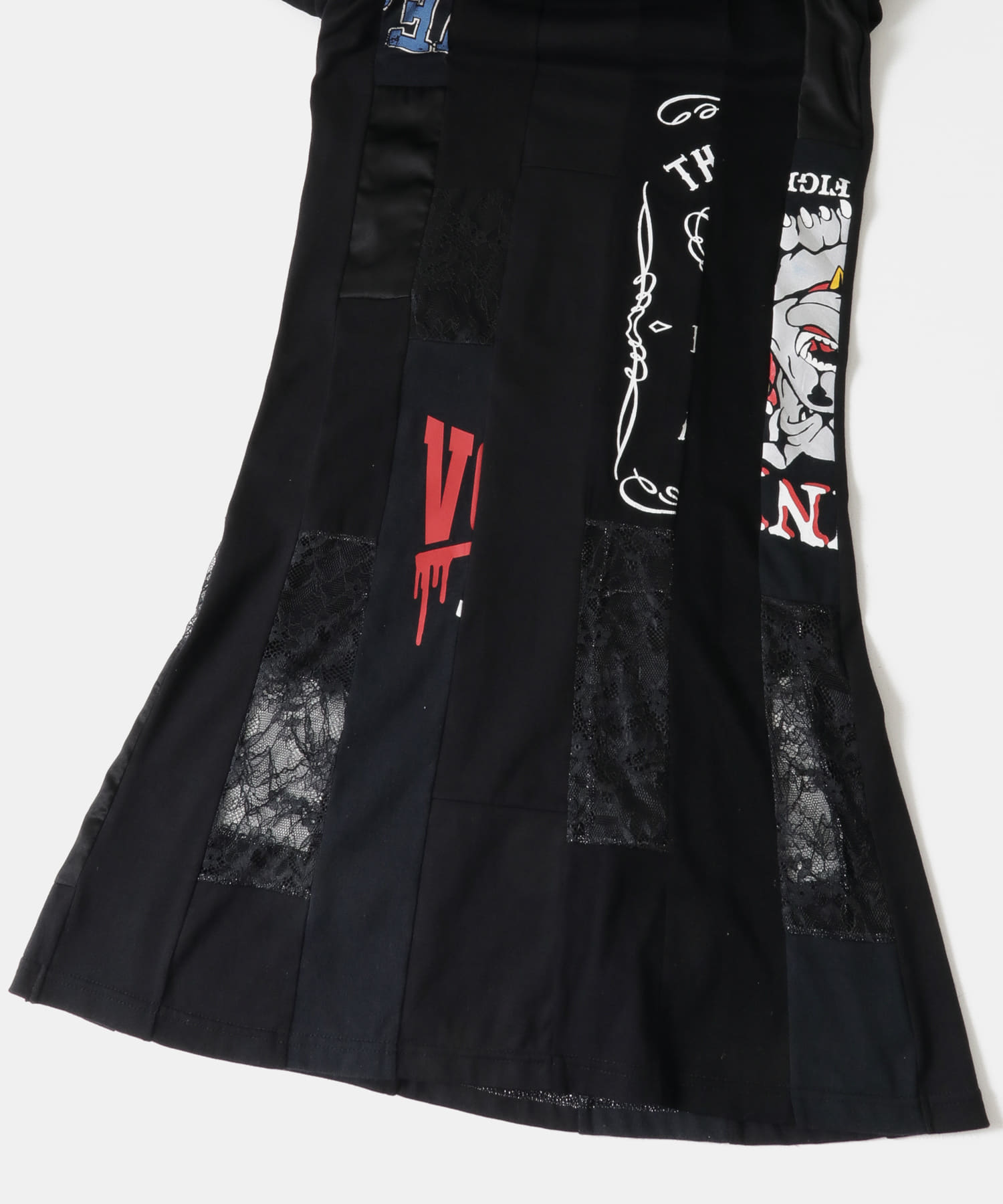 SREU　リバーシブルハイネックワンピース BLACK1 M
