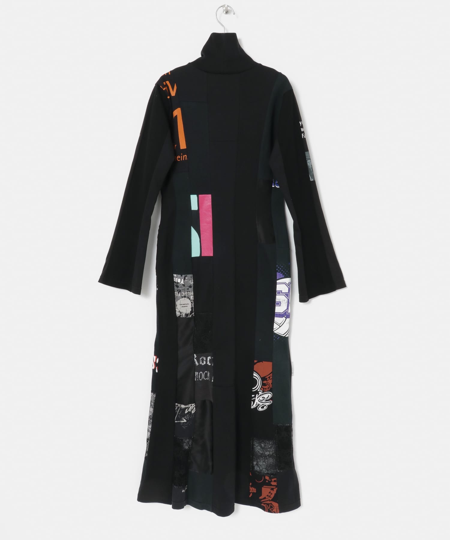 SREU　リバーシブルハイネックワンピース BLACK2 M