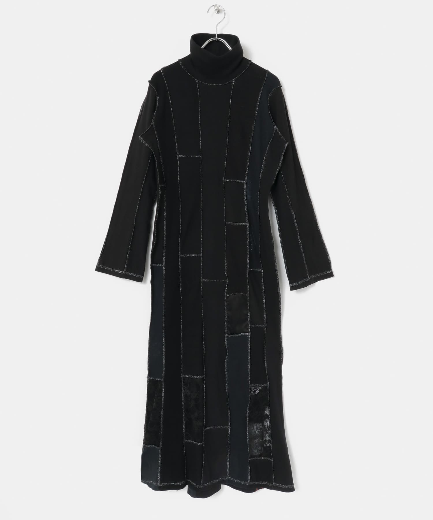 SREU　リバーシブルハイネックワンピース BLACK2 M