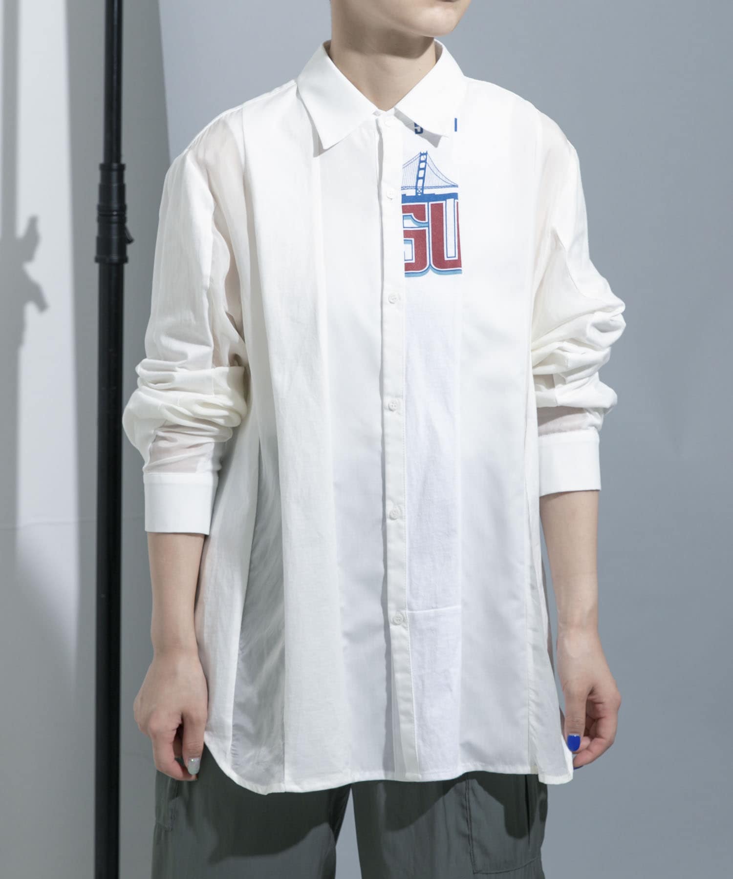 身長：163cm サイズ：L