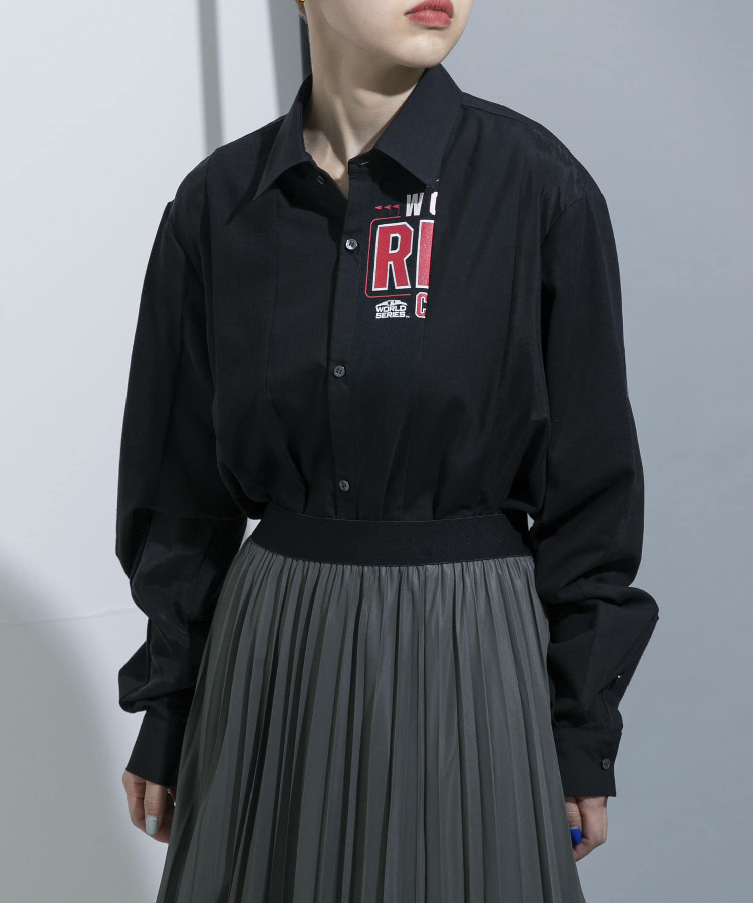 身長：163cm サイズ：L