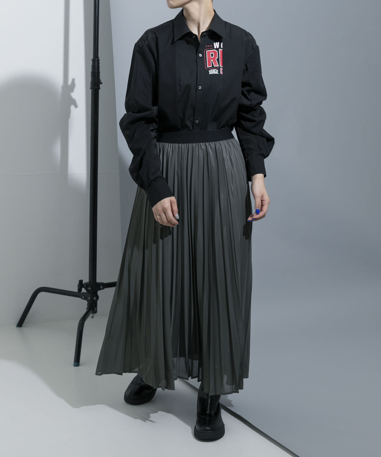 身長：163cm サイズ：L