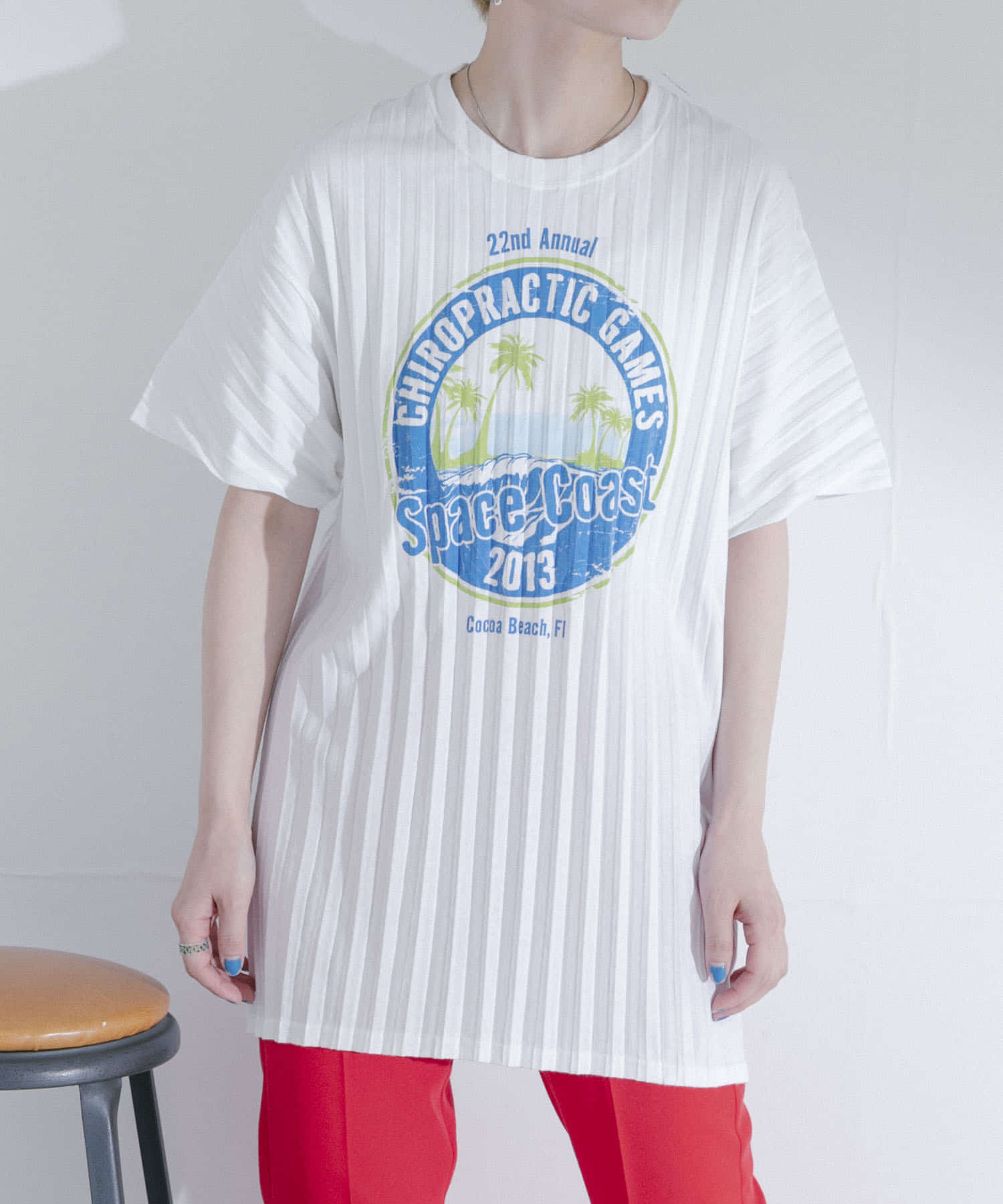 身長：163cm サイズ：L