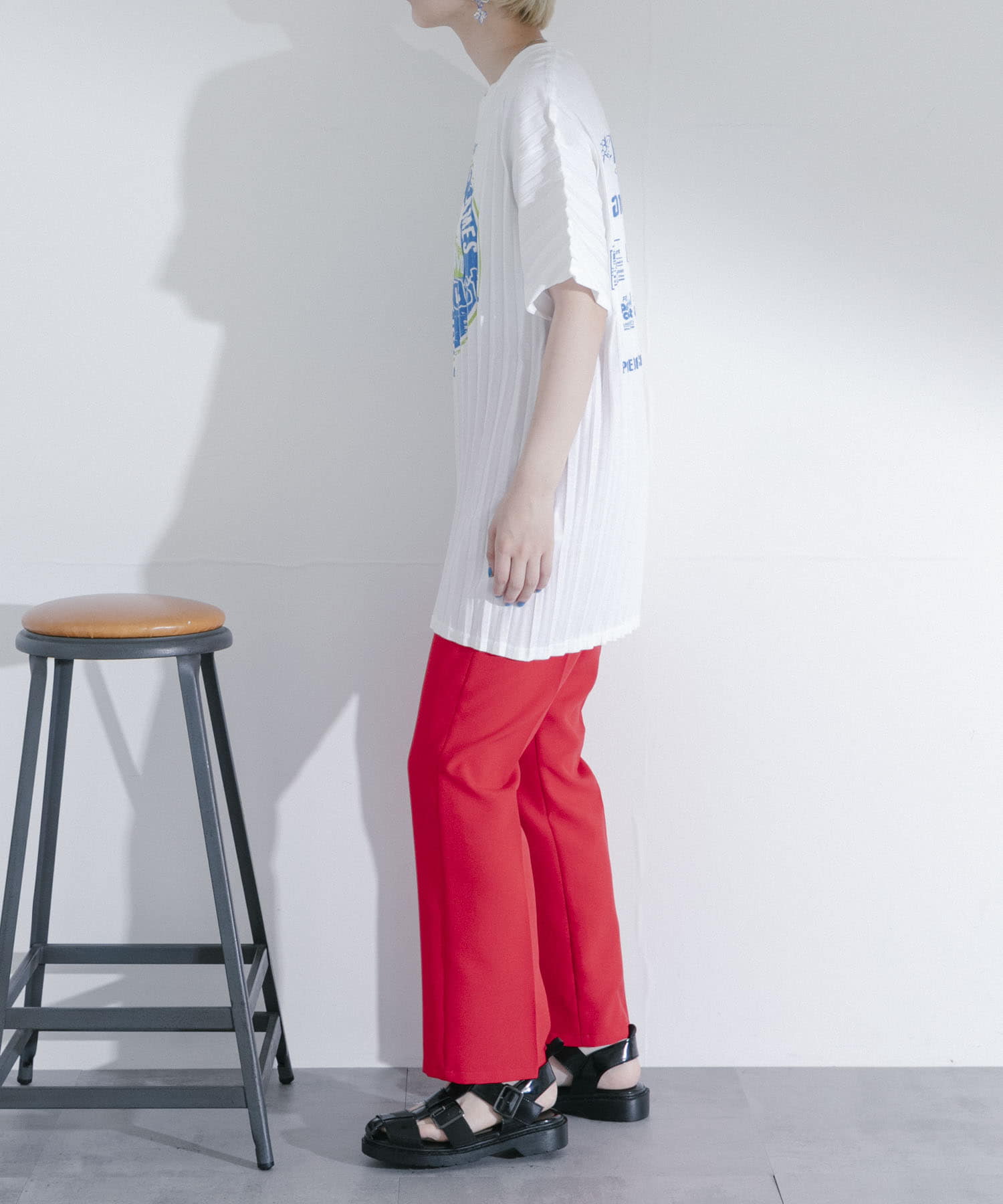 身長：163cm サイズ：L