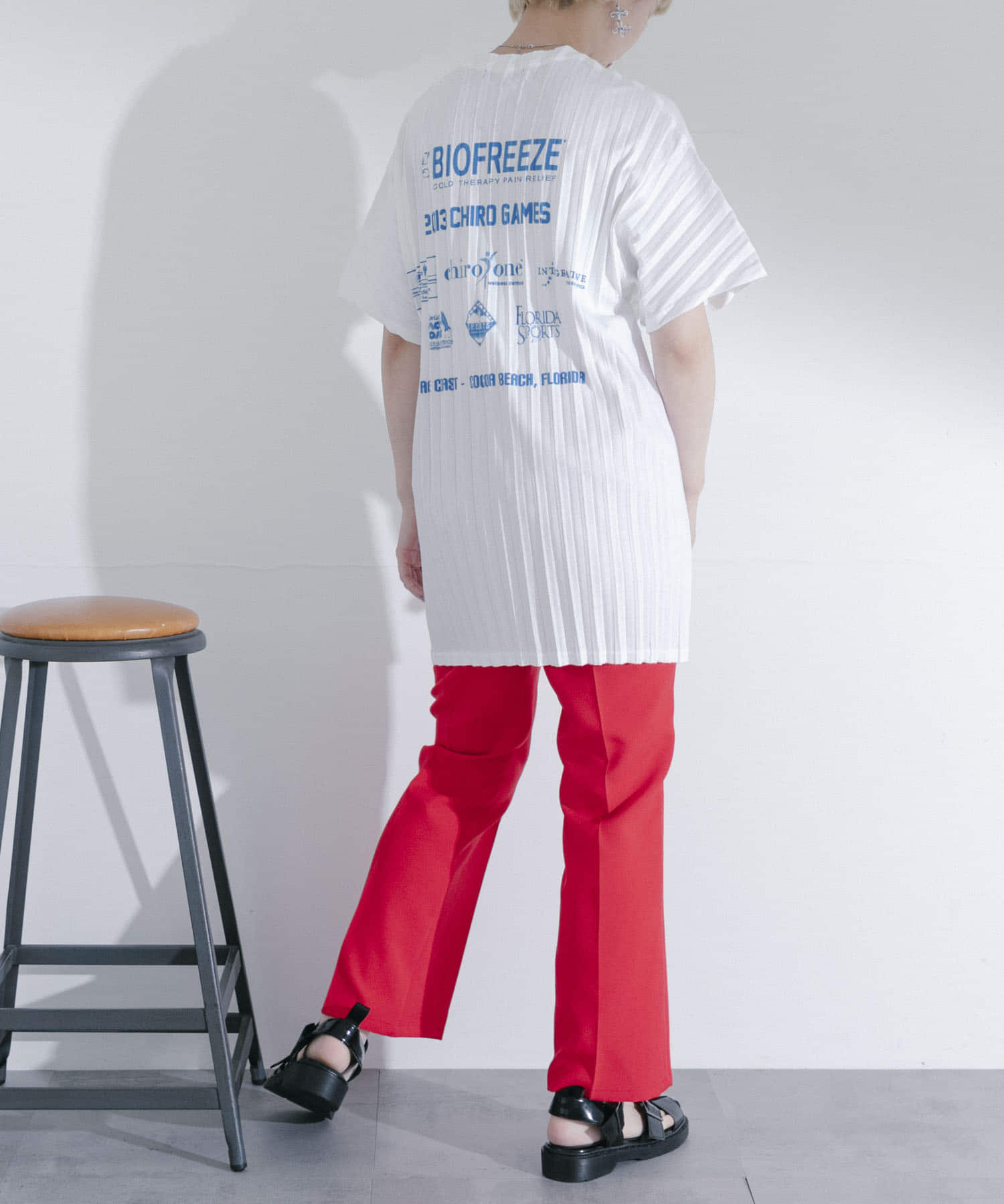 身長：163cm サイズ：L
