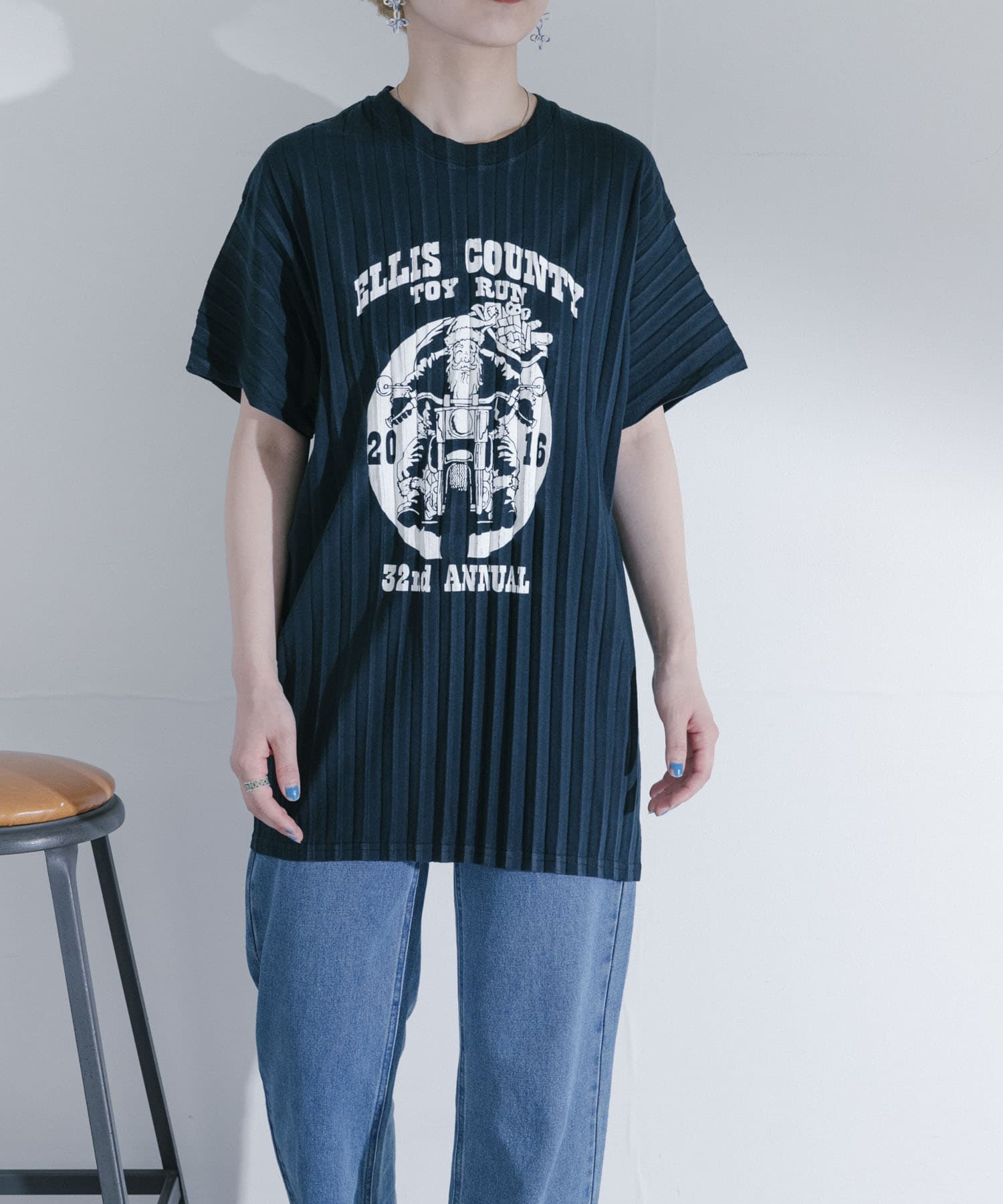 身長：163cm サイズ：L