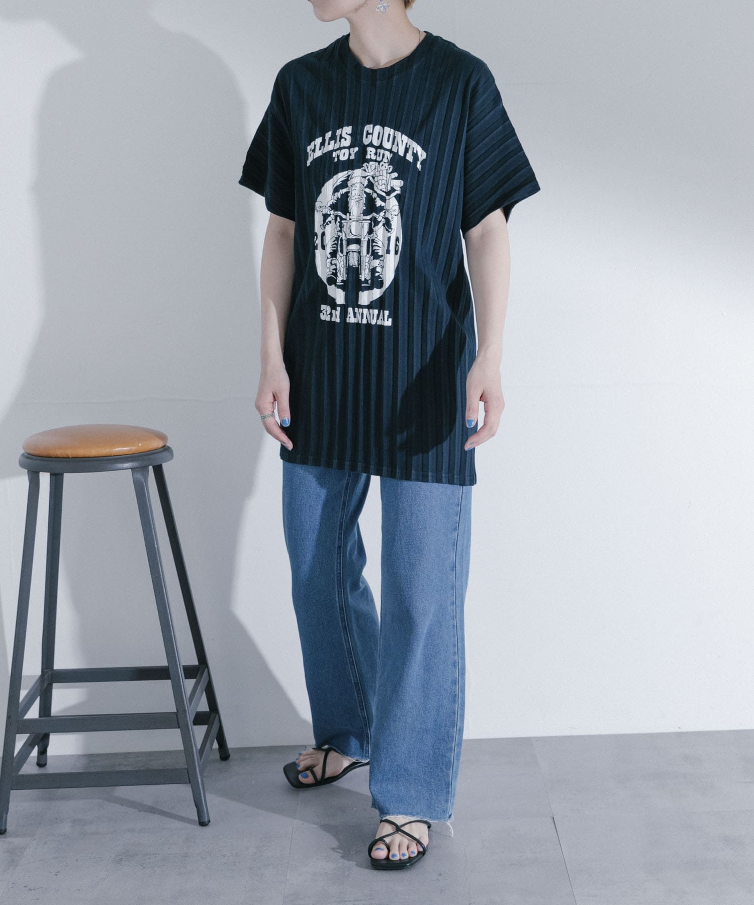 身長：163cm サイズ：L