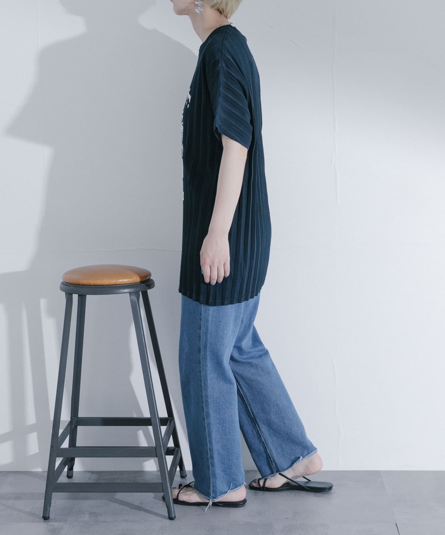 身長：163cm サイズ：L