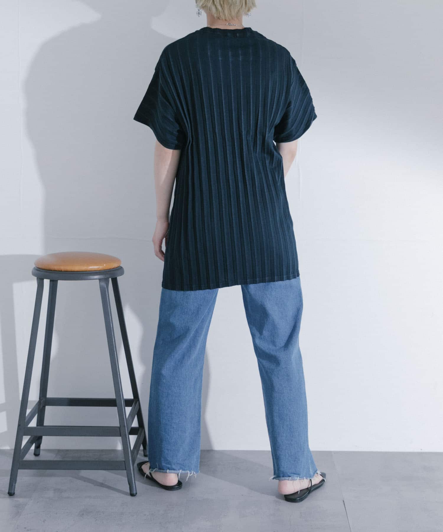身長：163cm サイズ：L