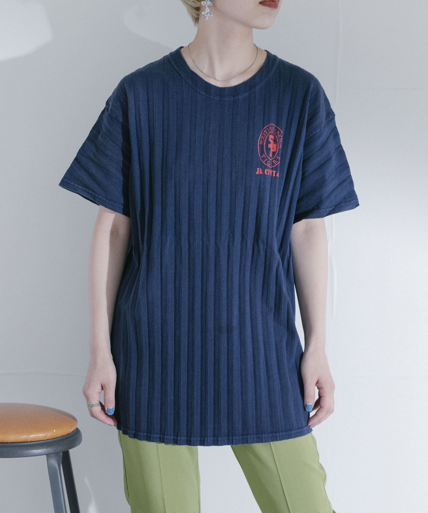 SREU　ソフトプリーツTシャツ