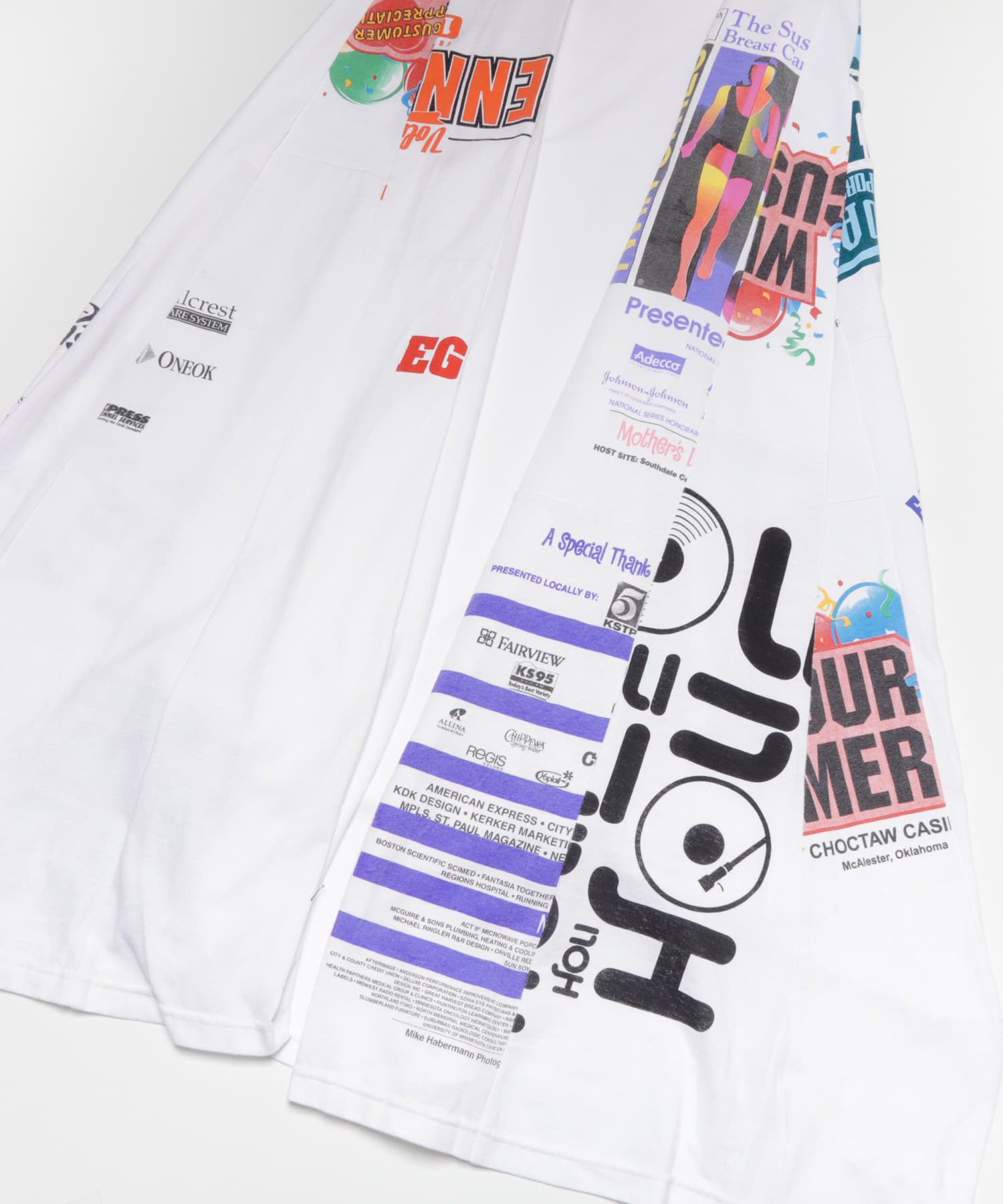SREU　リバーシブルハーフスリーブONE-PIECE WHITE M