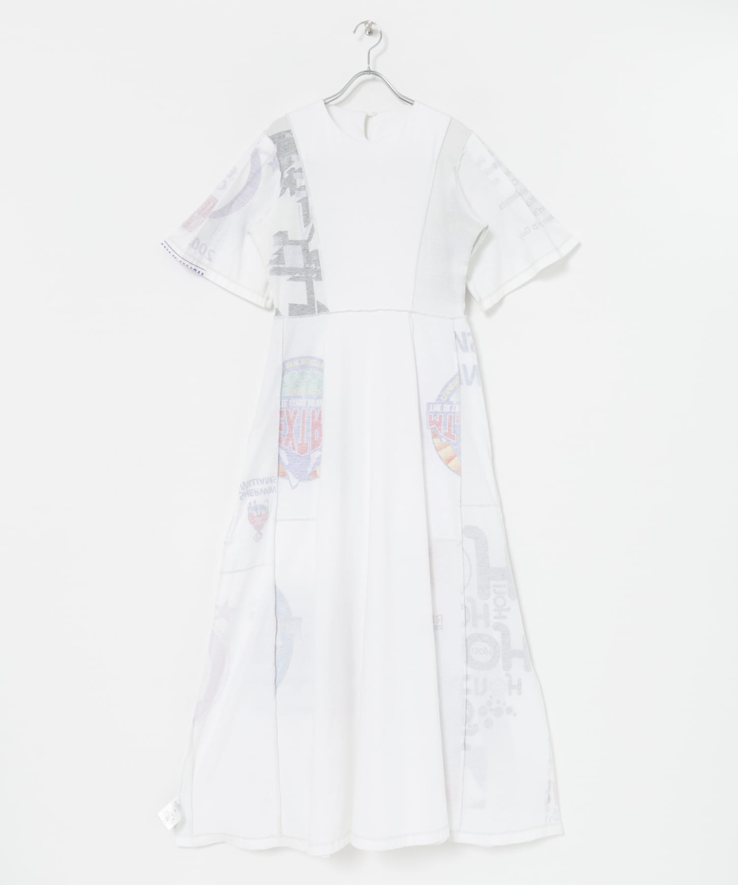 SREU　リバーシブルハーフスリーブONE-PIECE WHITE2 M