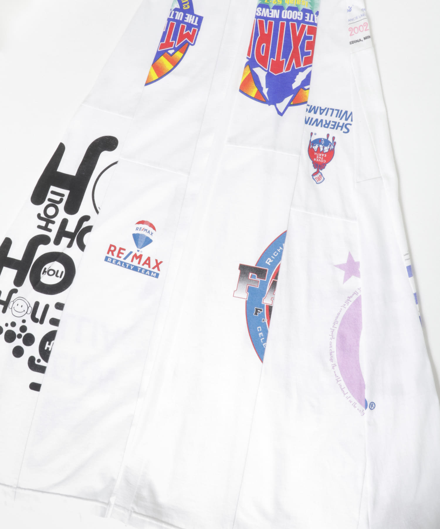 SREU　リバーシブルハーフスリーブONE-PIECE WHITE2 M