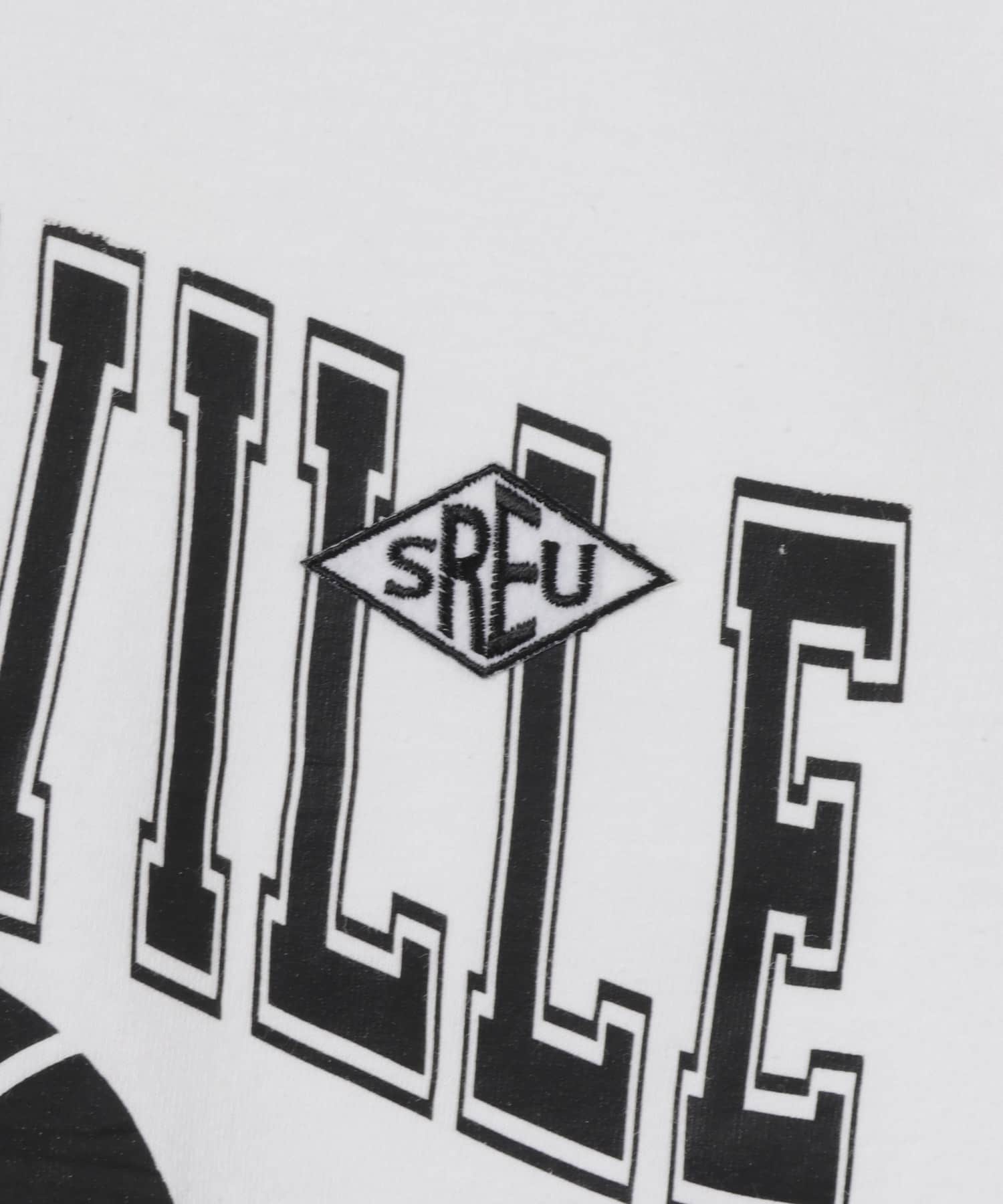 SREU　レイヤーTシャツ WHITE M