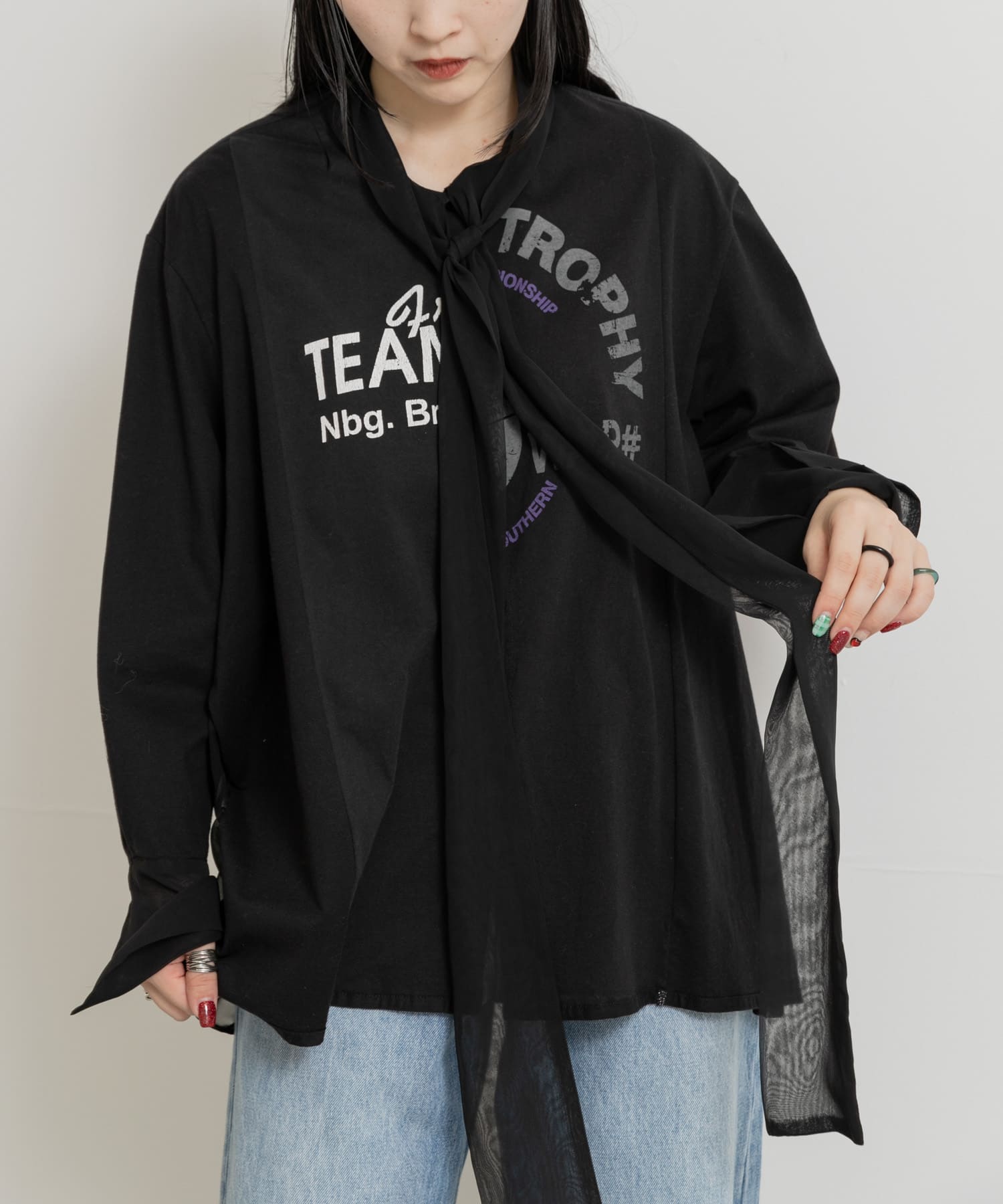 身長：156cm サイス：M