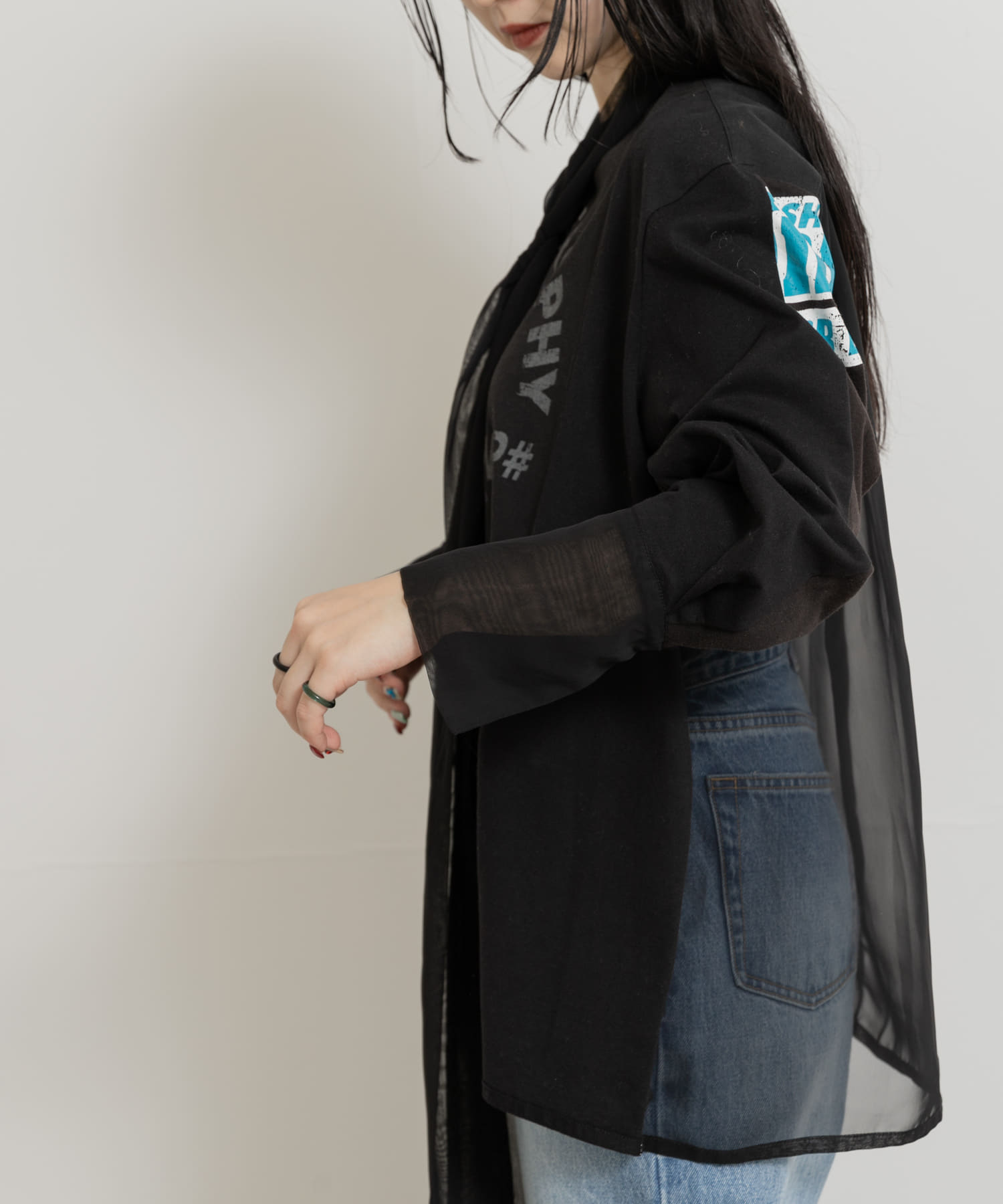 身長：156cm サイス：M