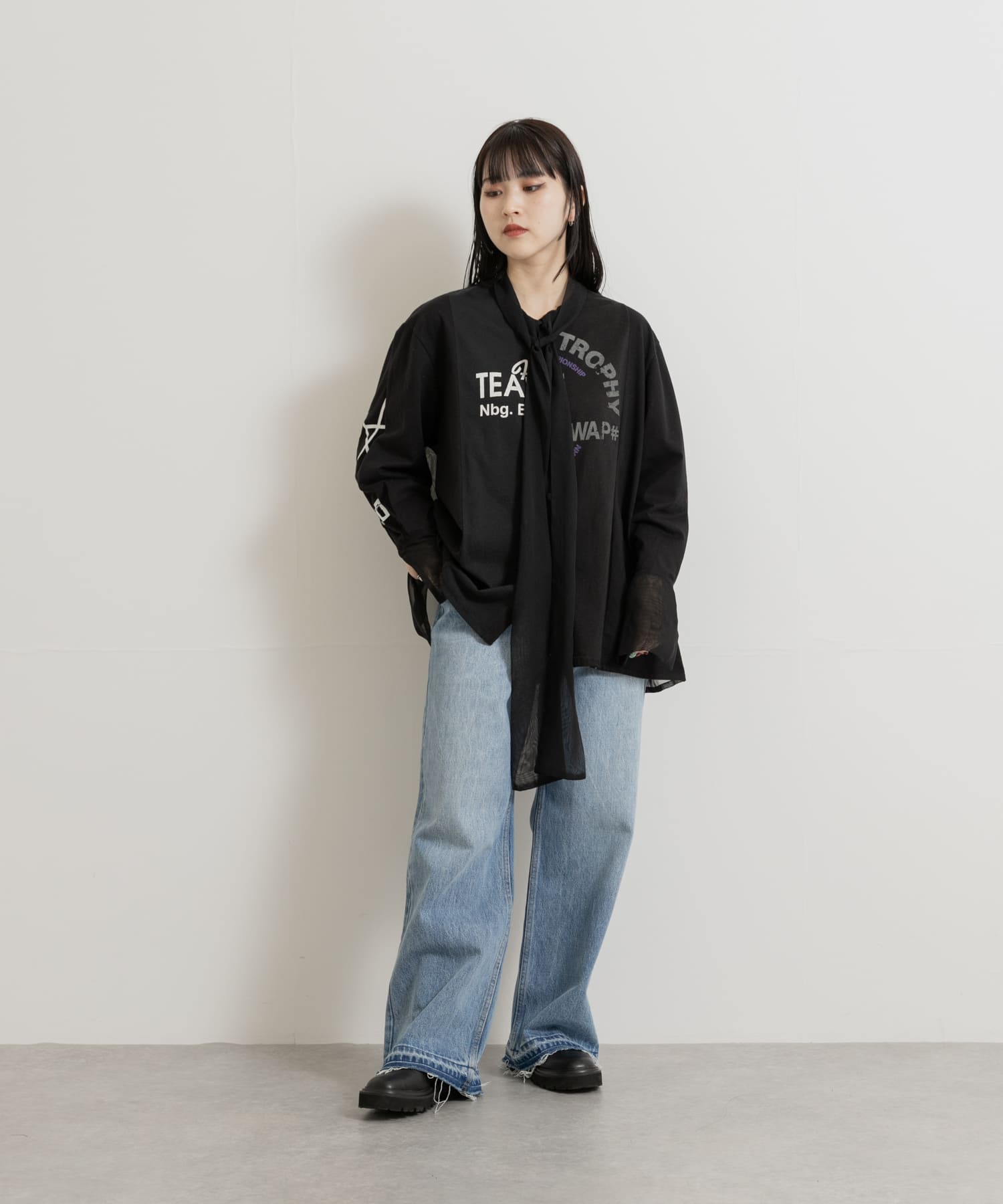 身長：156cm サイス：M