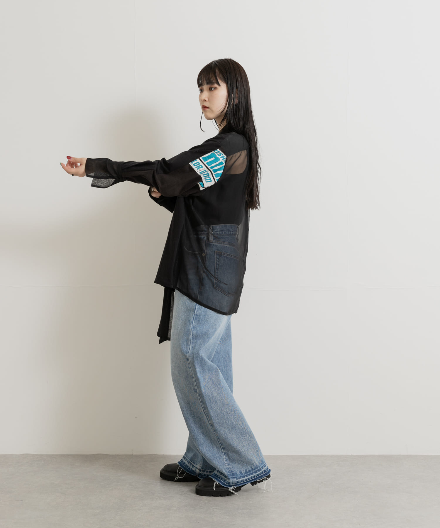 身長：156cm サイス：M